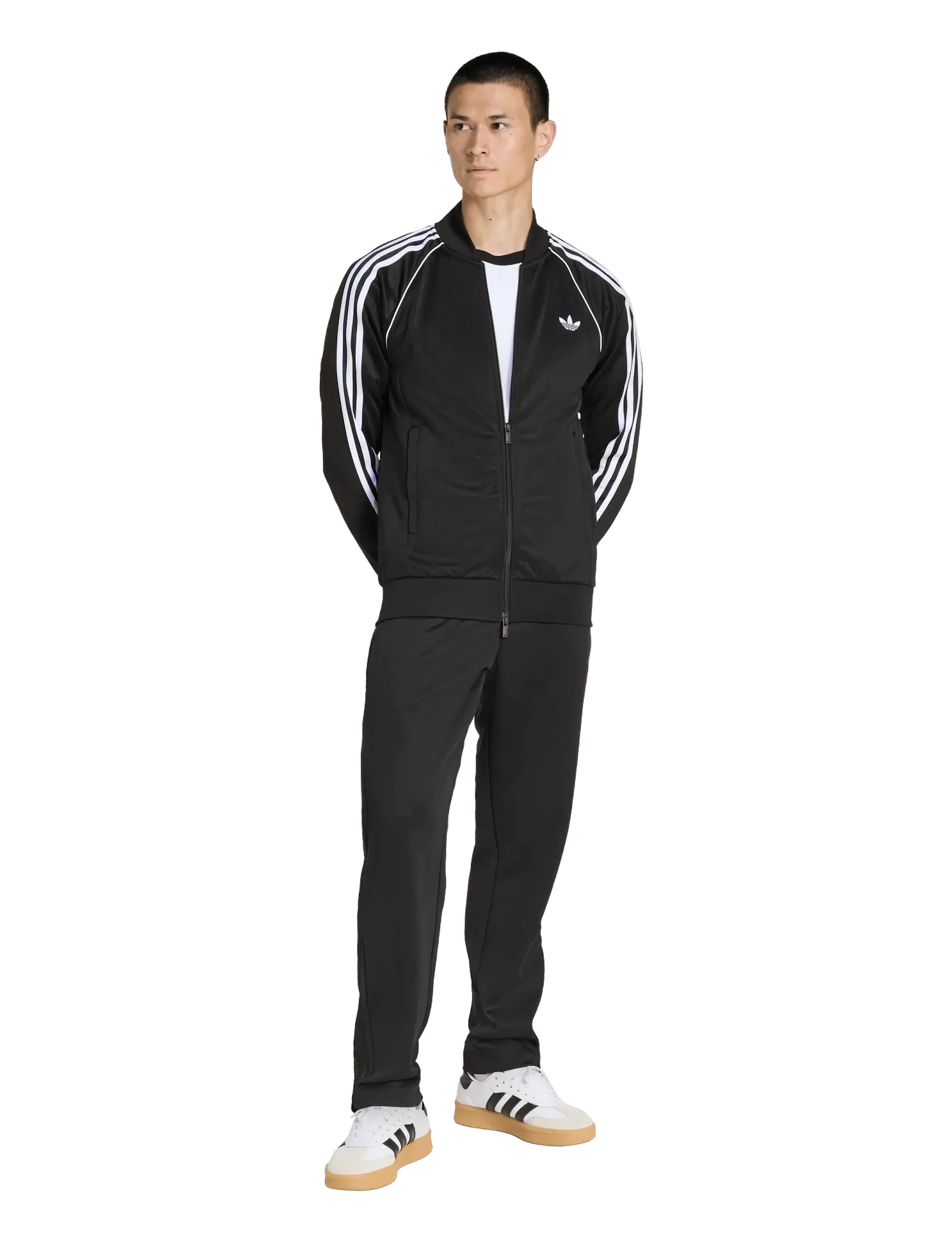 adidas Originals SST TT - Sweatshirts - BLACK / black