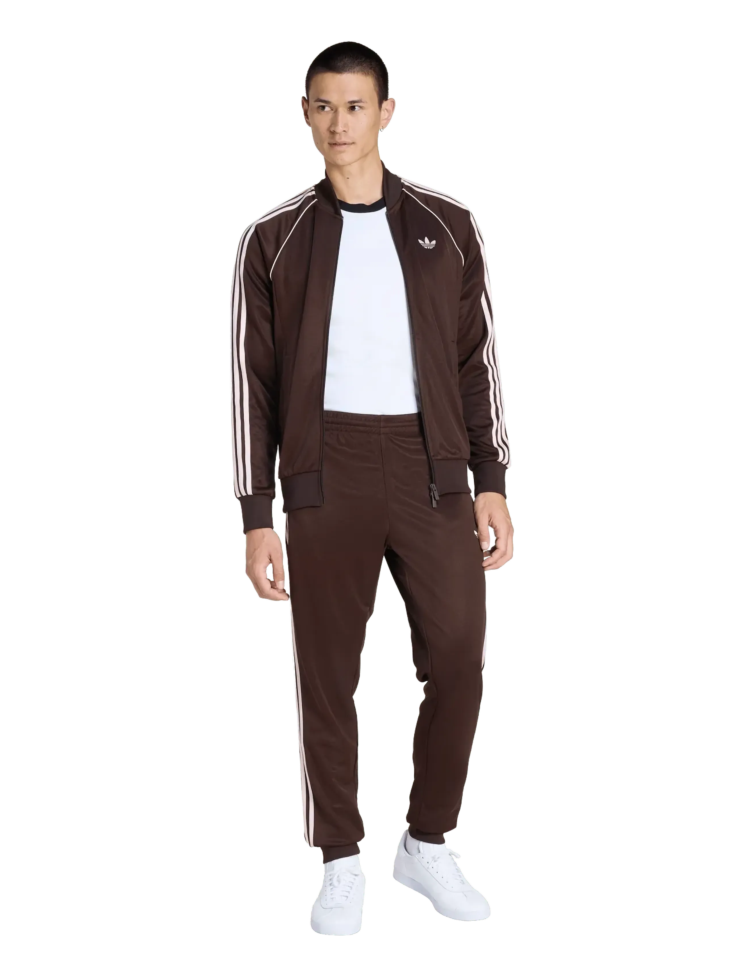 adidas Originals SST TP - Sweatpants - AUCO / brown