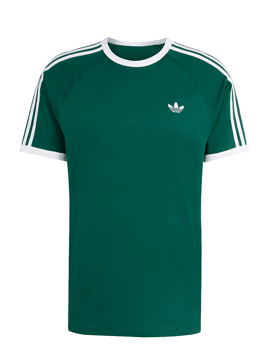 adidas Originals - 3S TEE - oberteile & t-shirts - cgreen - 1