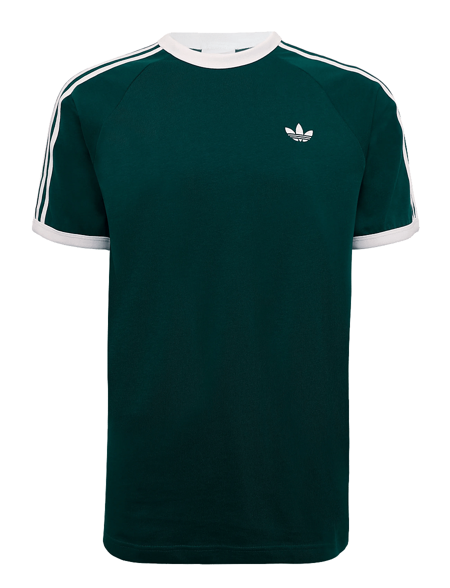 adidas Originals - 3S TEE - t-shirts - cgreen - 1
