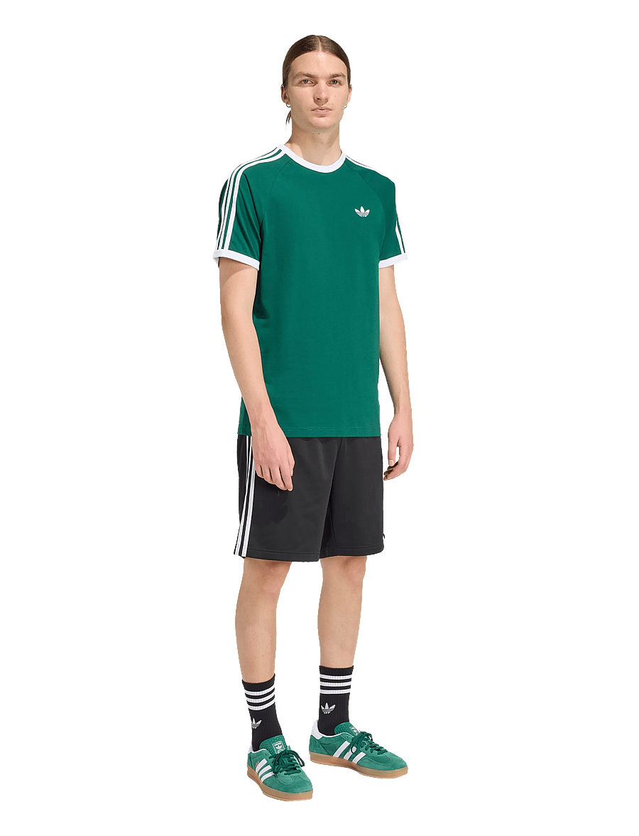 adidas Originals - 3S TEE - oberteile & t-shirts - cgreen - 0