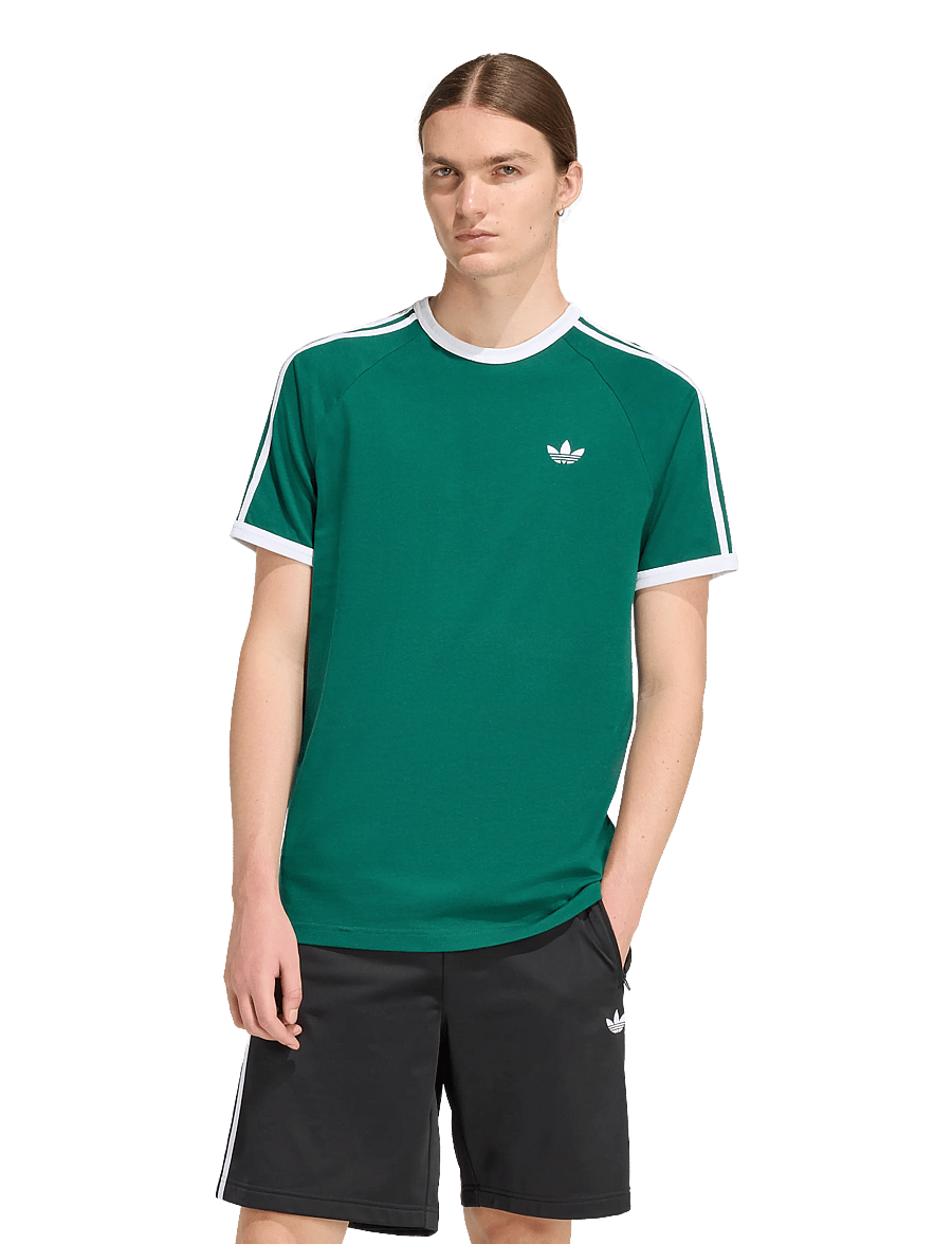 adidas Originals - 3S TEE - oberteile & t-shirts - cgreen - 2