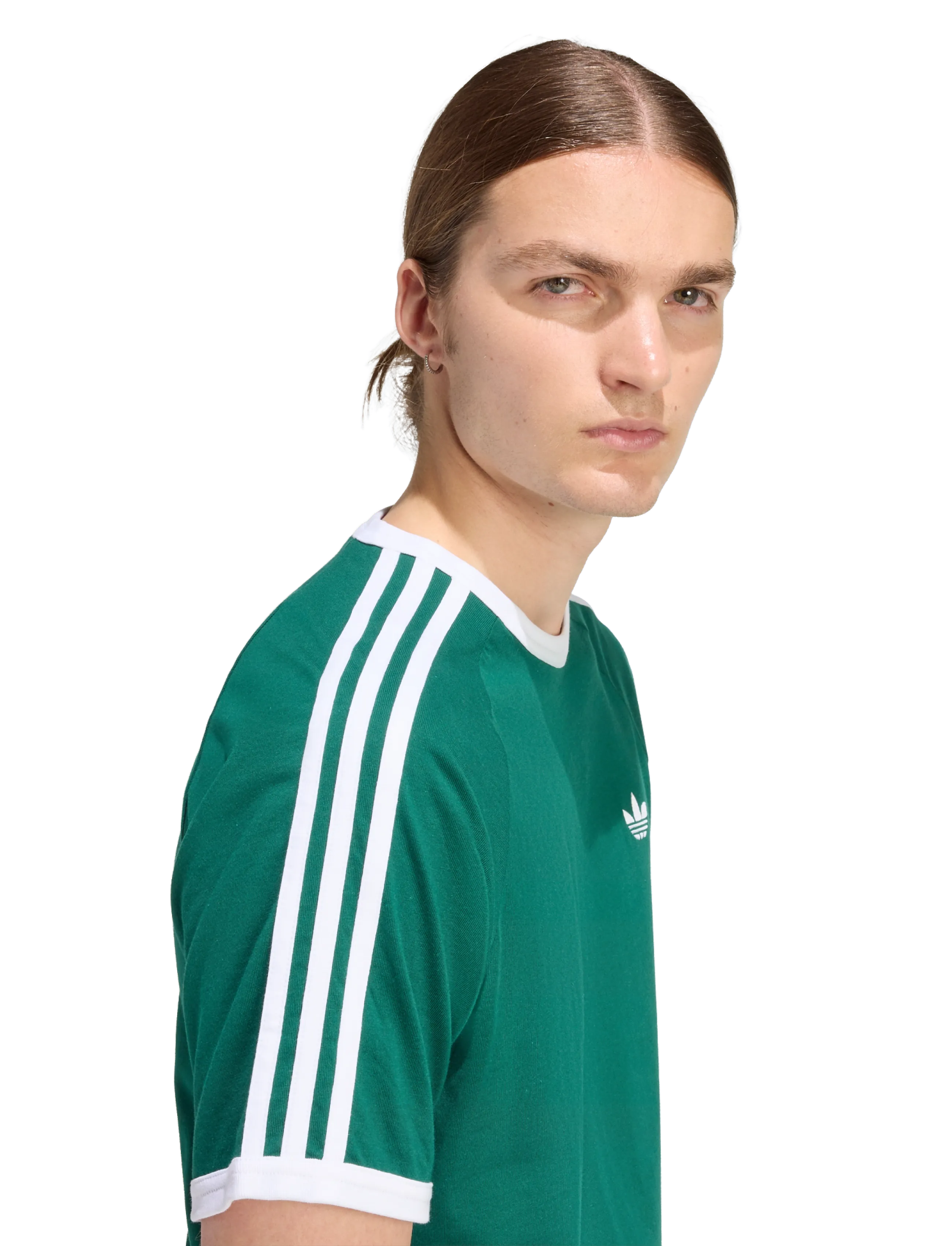 adidas Originals - 3S TEE - oberteile & t-shirts - cgreen - 4