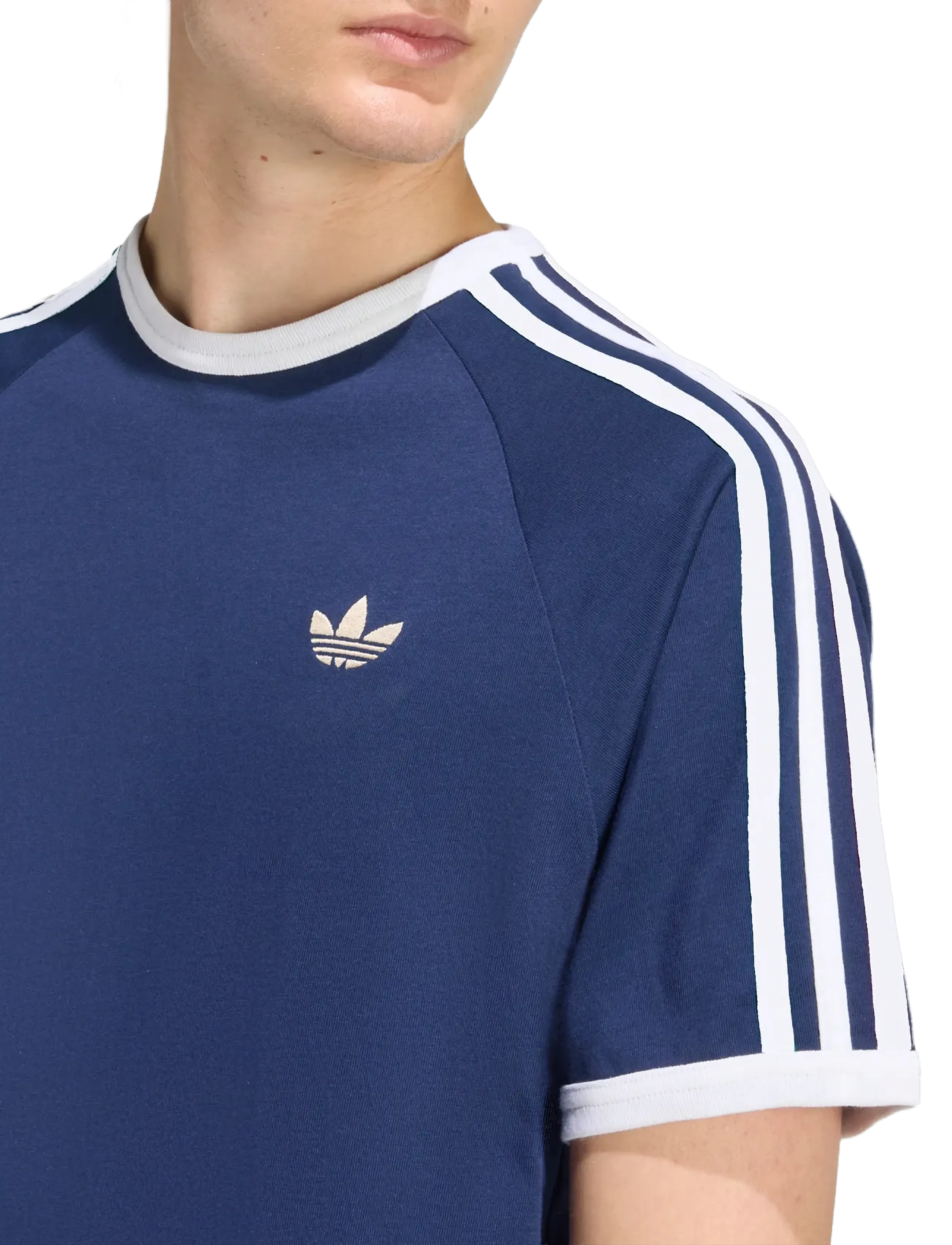 adidas Originals - 3S TEE - oberteile & t-shirts - nindig - 3