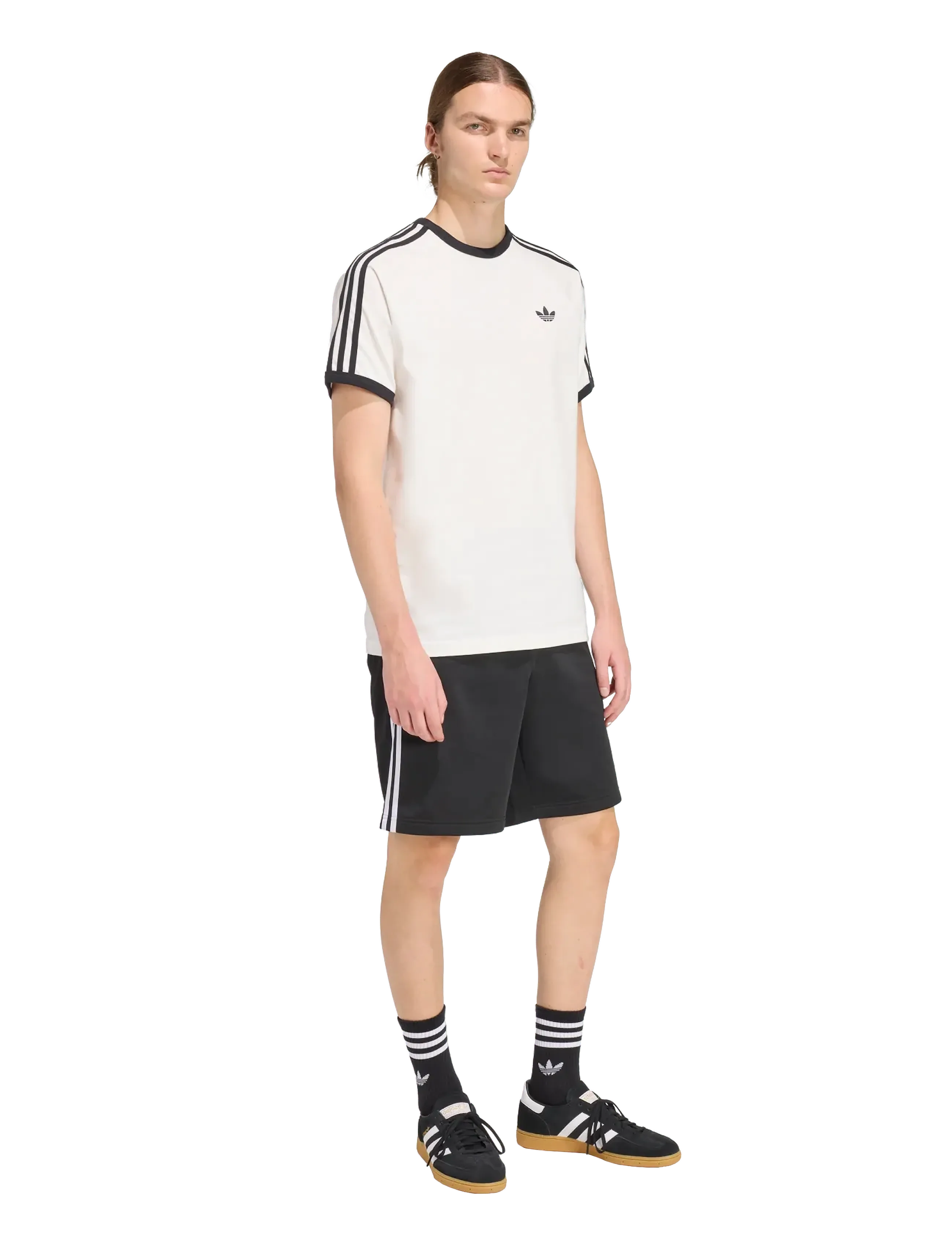 adidas Originals 3S Tee, XS, Weiß, Männerswear