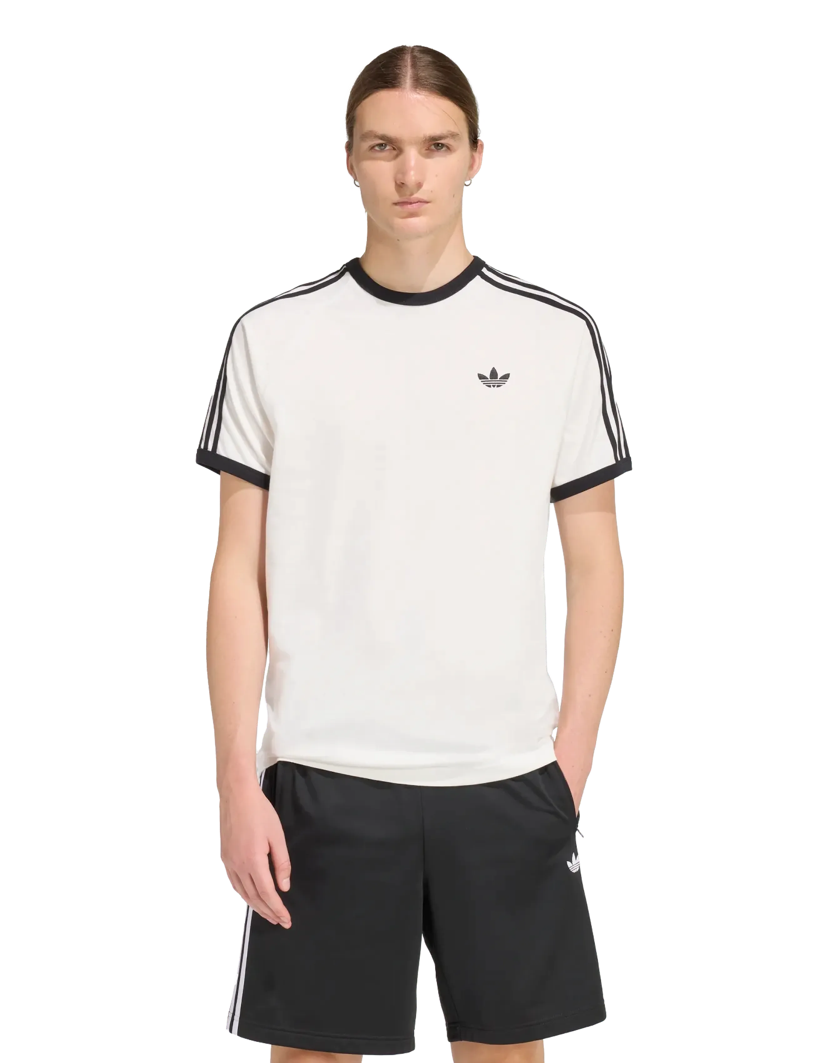 adidas Originals - 3S TEE - t-shirts - white - 3