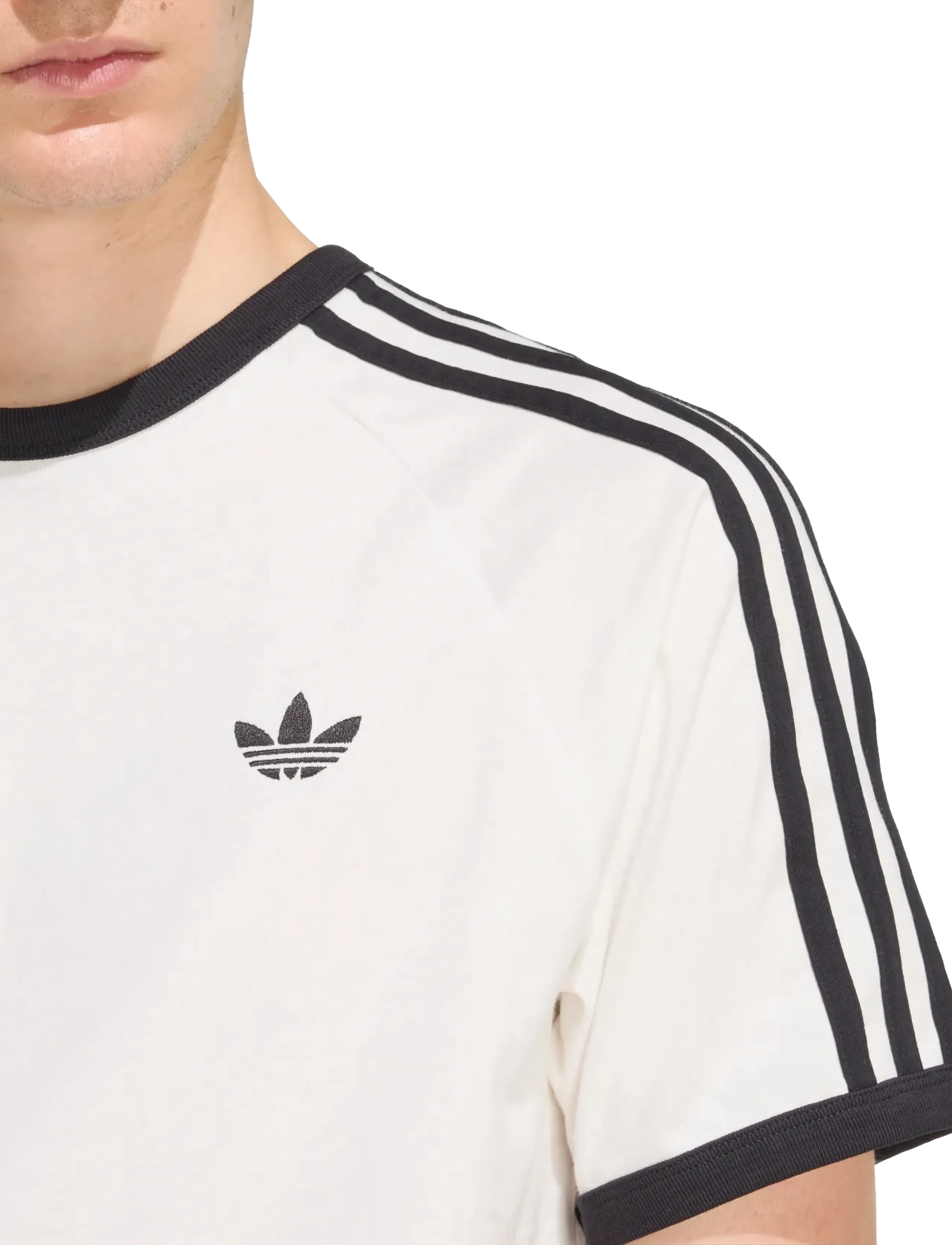 adidas Originals - 3S TEE - t-shirts - white - 4