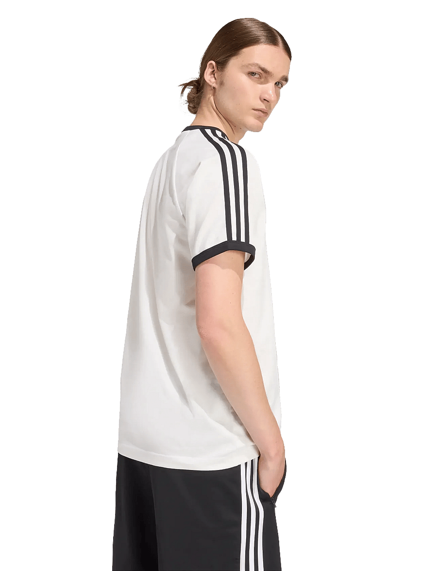 adidas Originals - 3S TEE - oberteile & t-shirts - white - 5