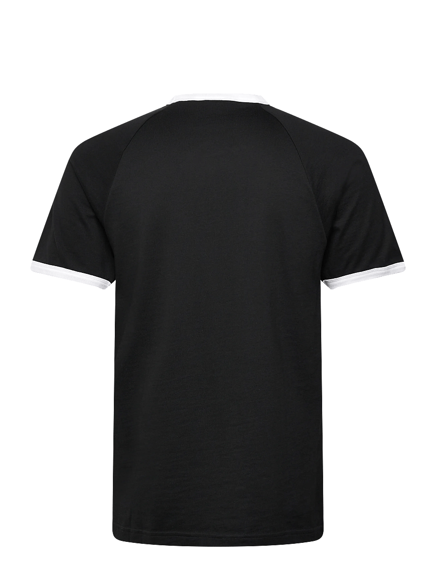 adidas Originals - 3S TEE - oberteile & t-shirts - black - 2