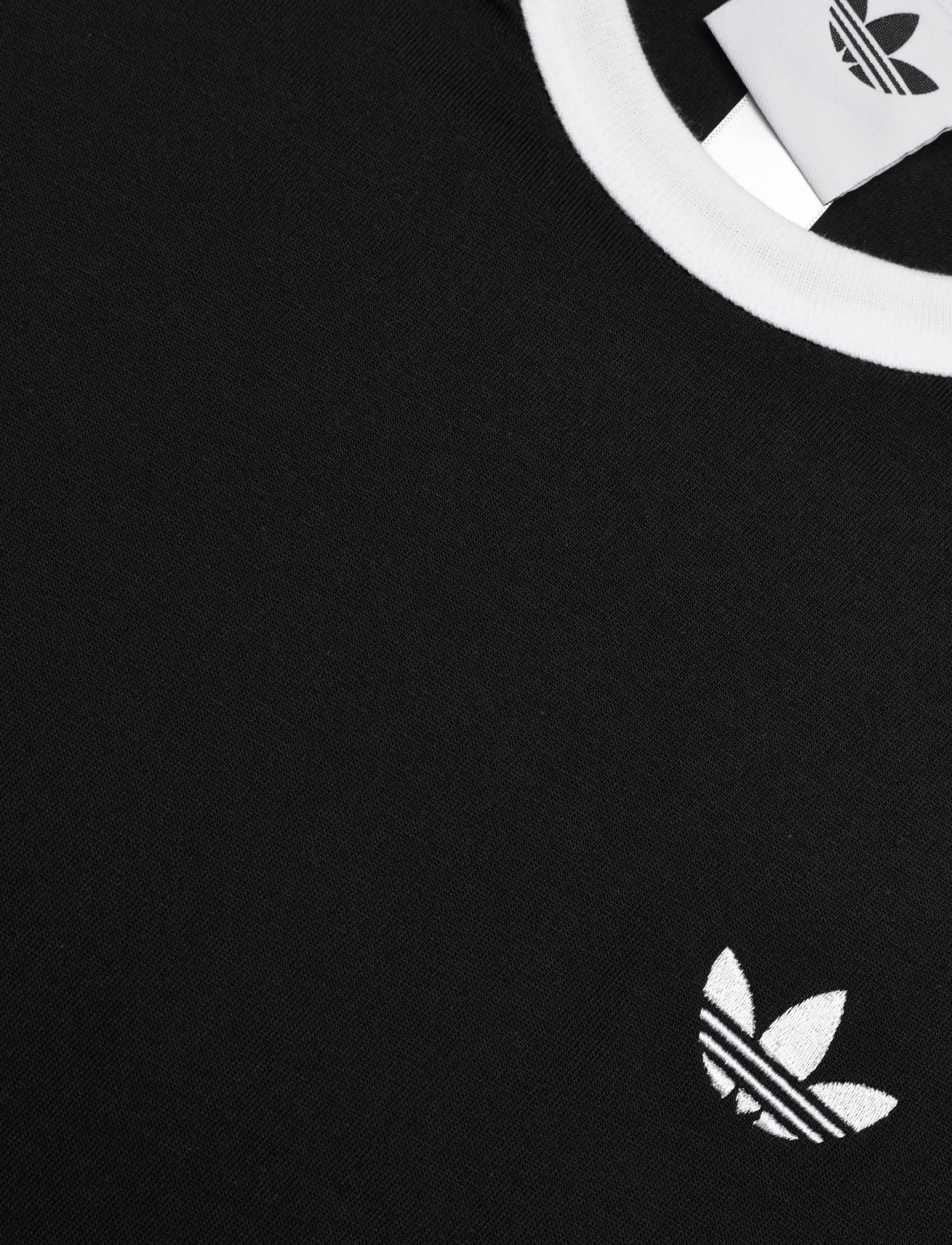 adidas Originals - 3S TEE - t-shirts - black - 5