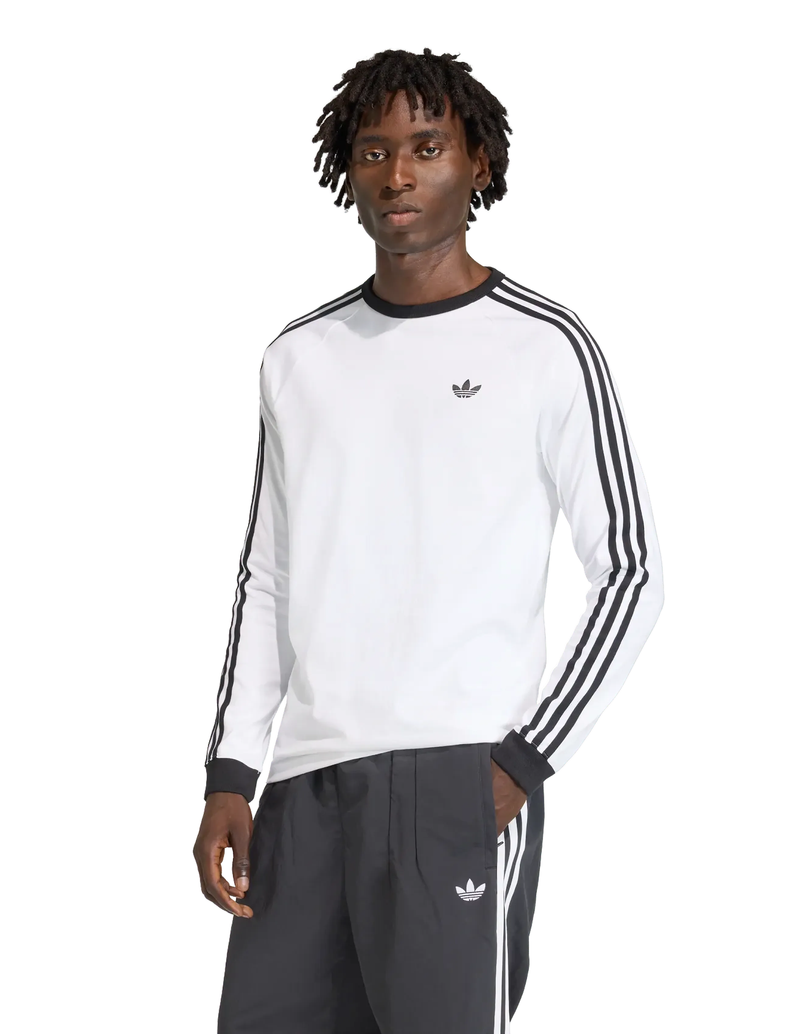 adidas Originals - 3S LS TEE - top met lange mouwen - white - 2