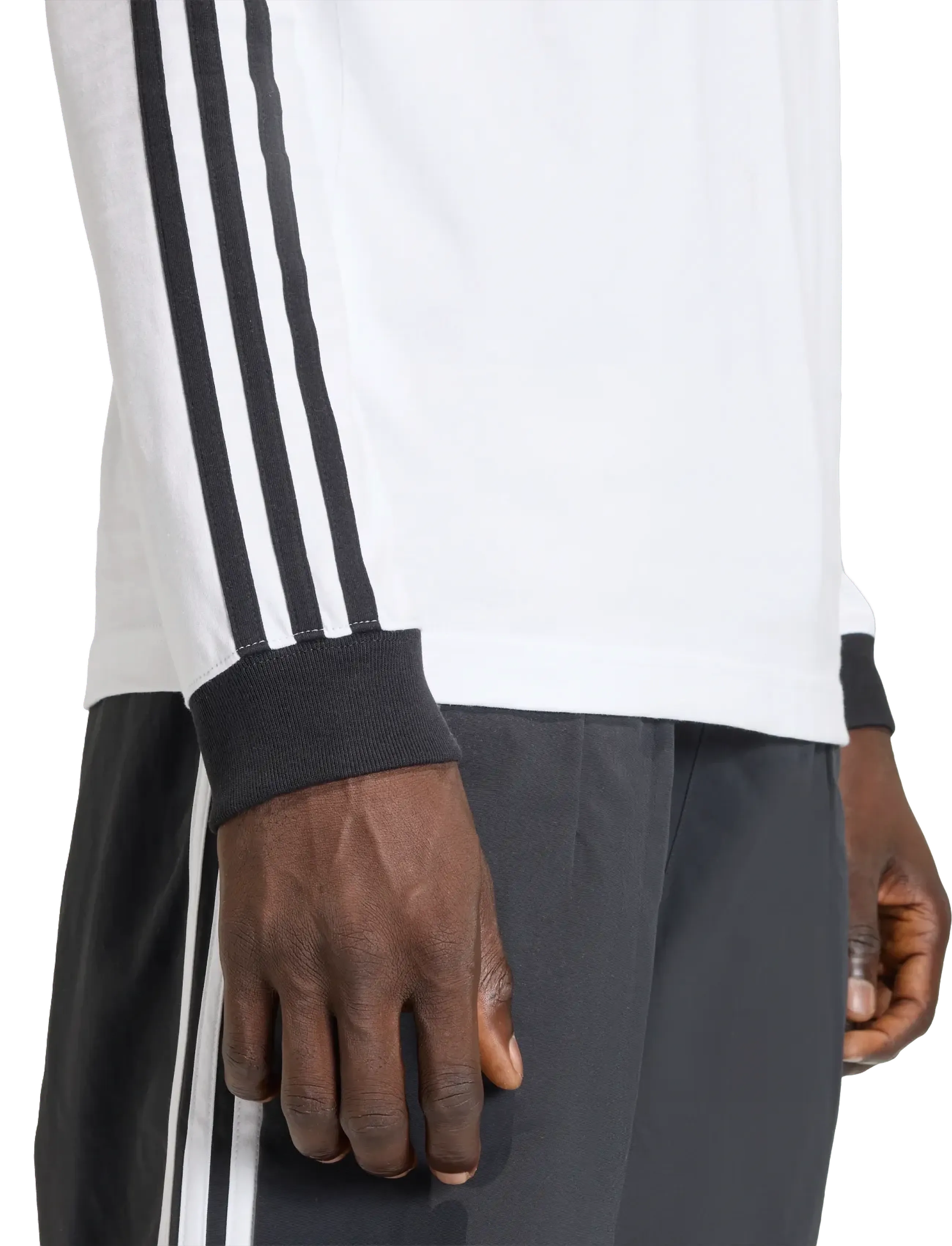 adidas Originals - 3S LS TEE - top met lange mouwen - white - 3