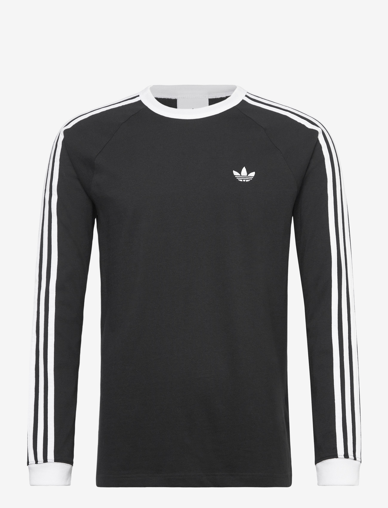 adidas Originals - 3S LS TEE - t-shirts - black - 1