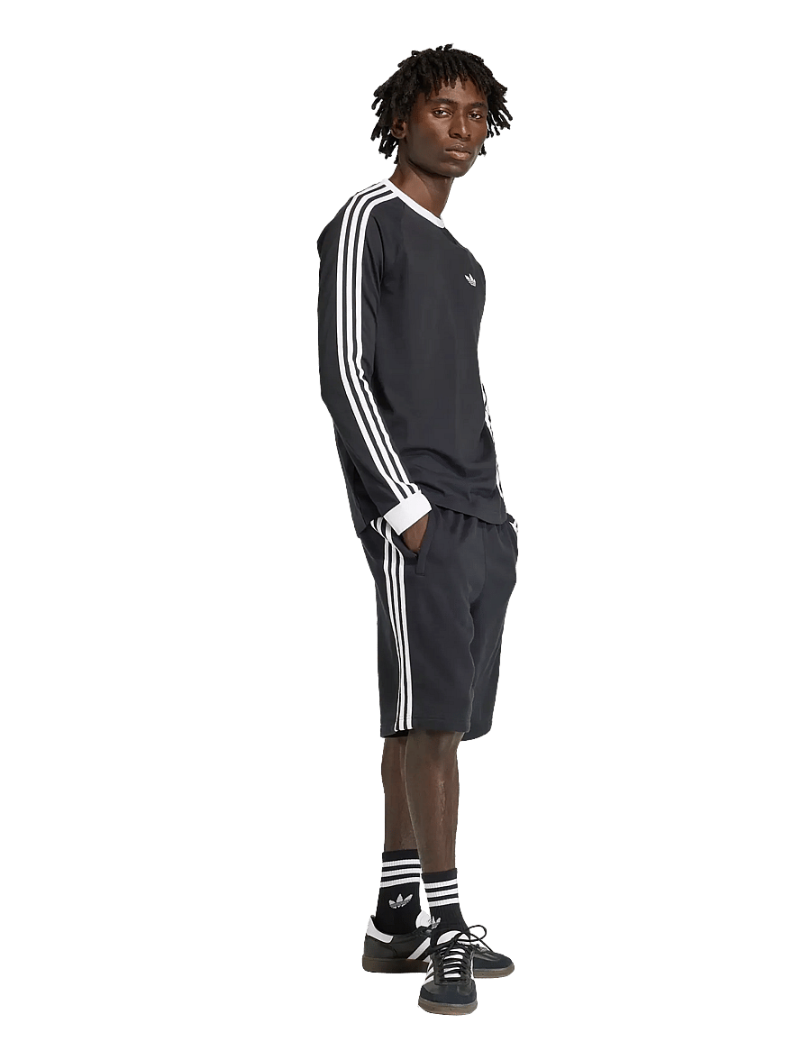 adidas Originals - 3S LS TEE - hauts à manches longues - black - 0