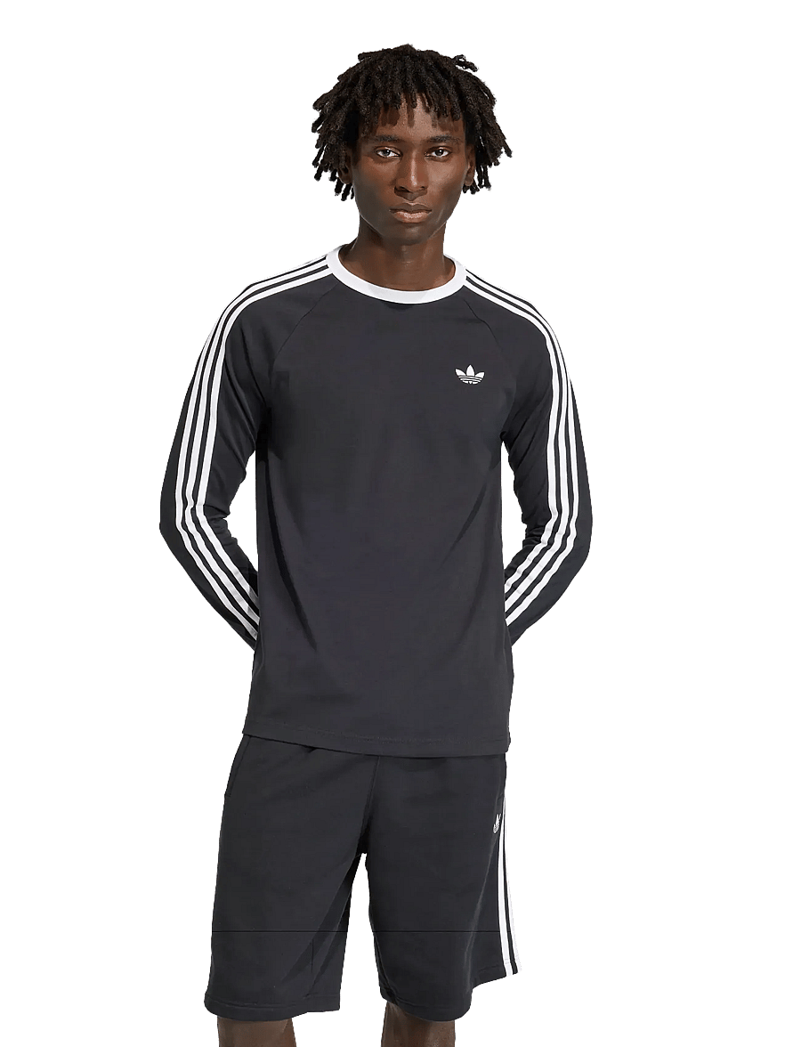 adidas Originals - 3S LS TEE - hauts à manches longues - black - 3