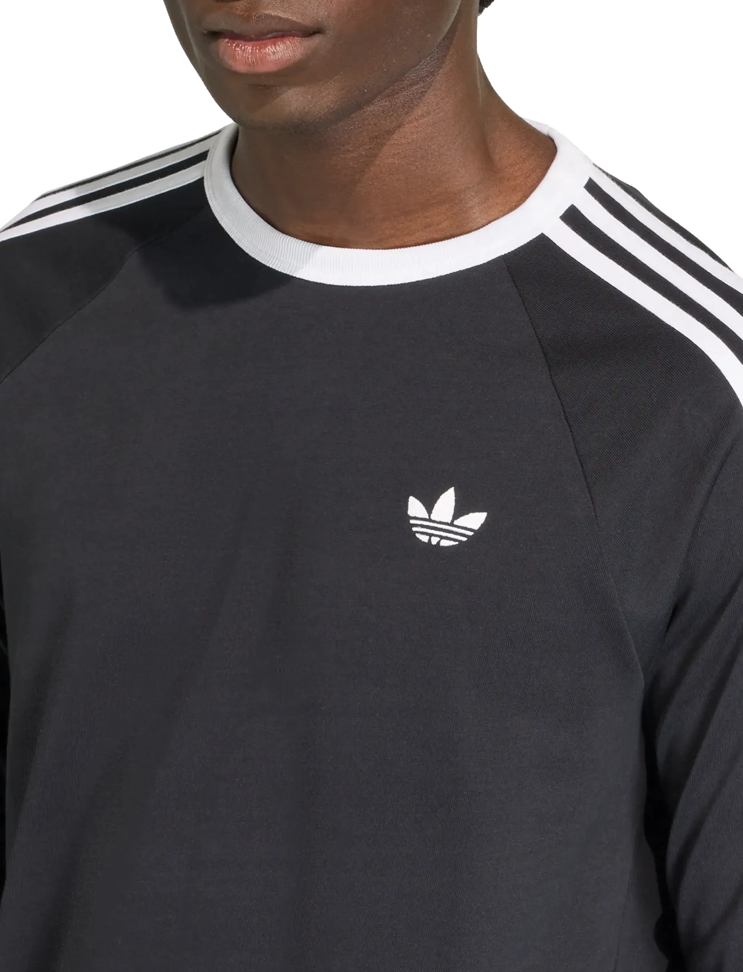 adidas Originals - 3S LS TEE - langermede topper - black - 4