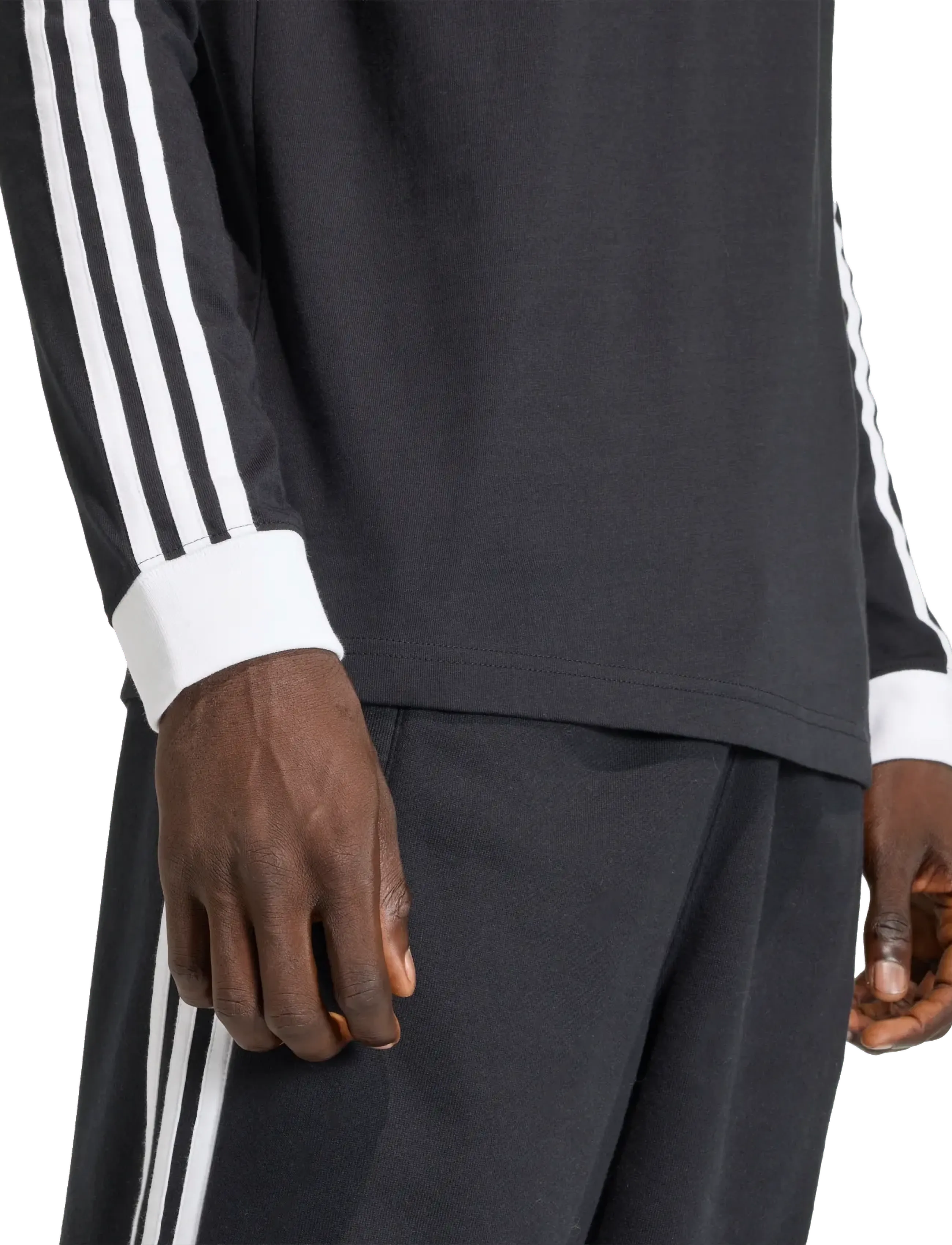 adidas Originals - 3S LS TEE - langermede topper - black - 5