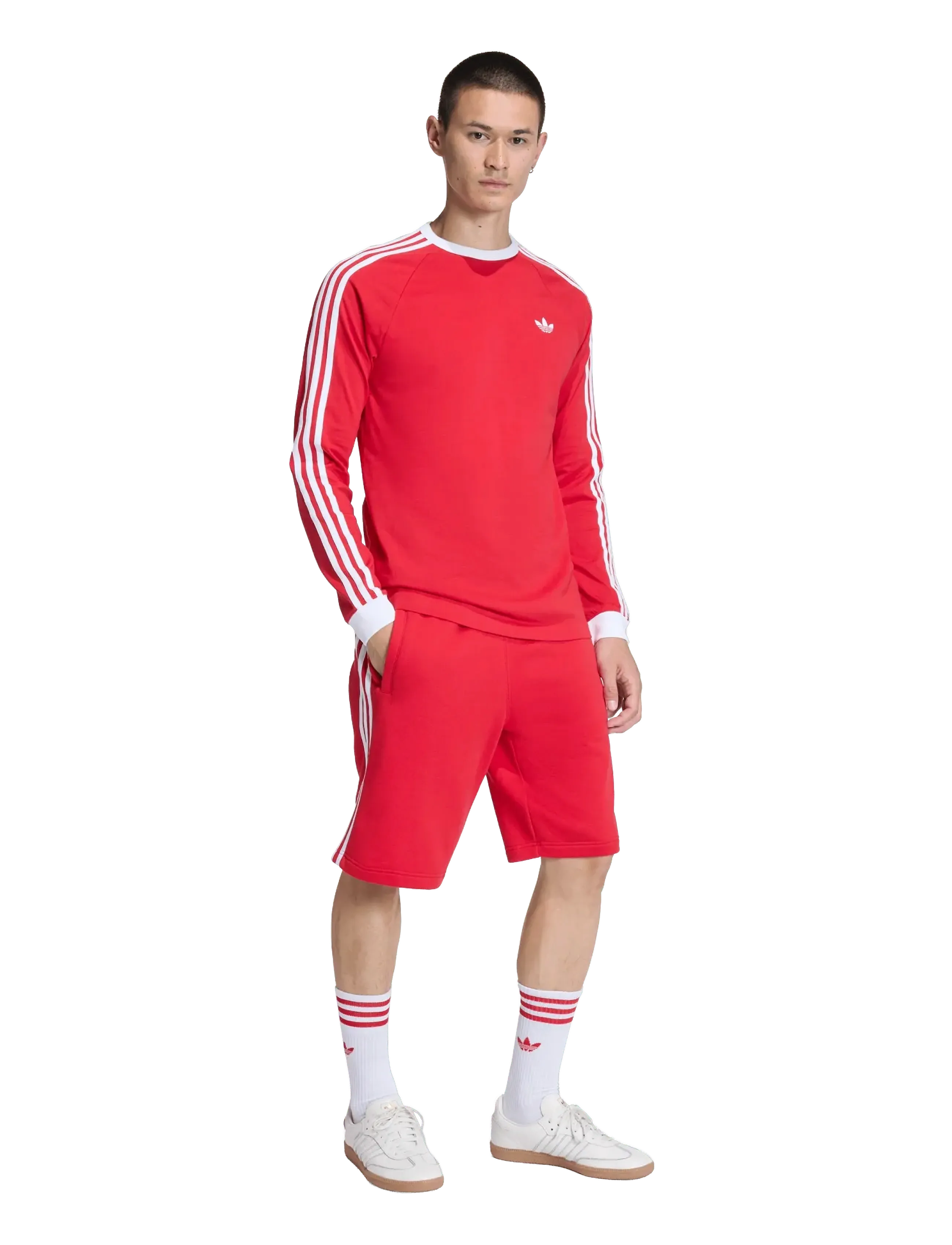 adidas Originals 3S Sho, XXL, Rot, Männerswear