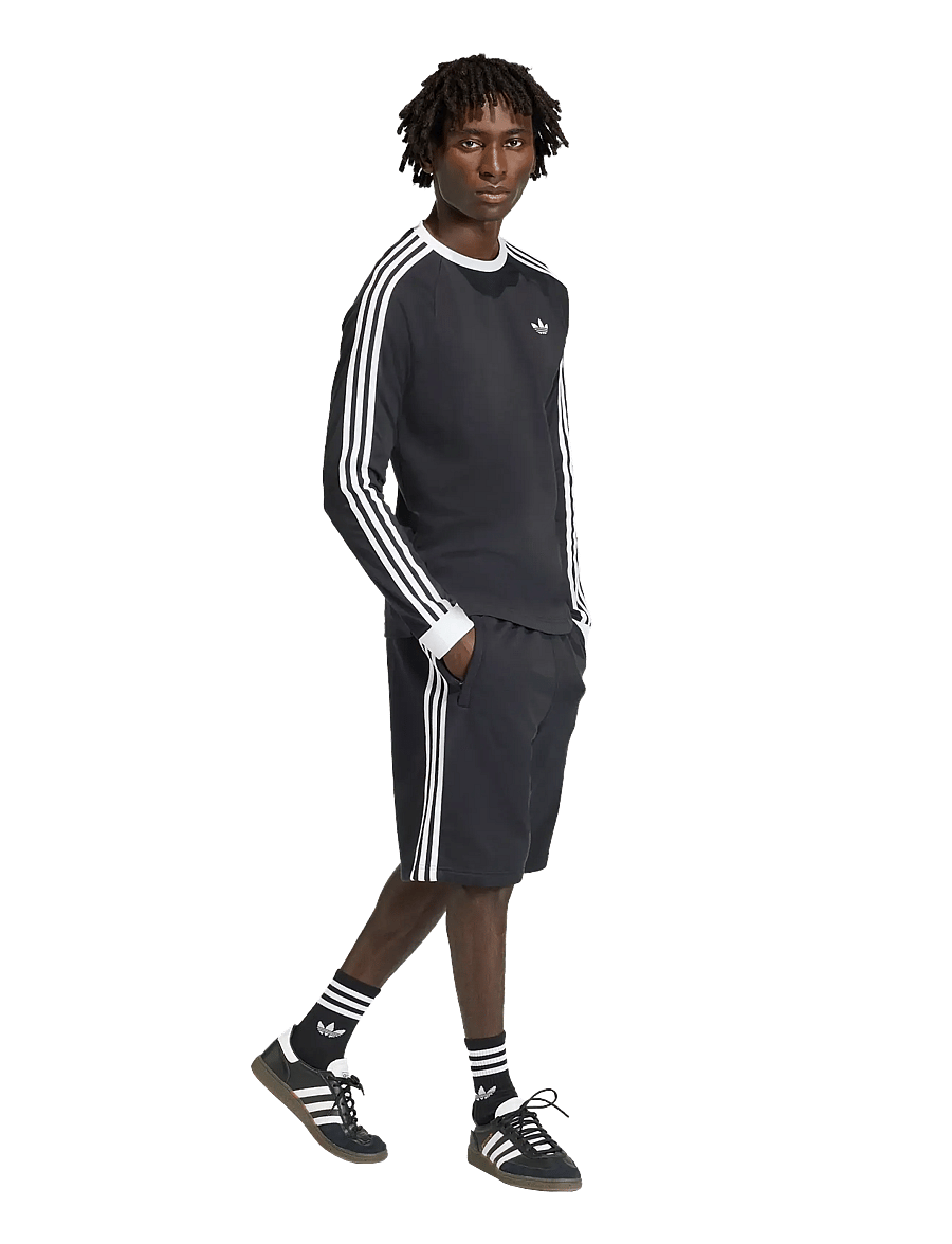adidas Originals - 3S SHO - afslappede shorts - black - 0