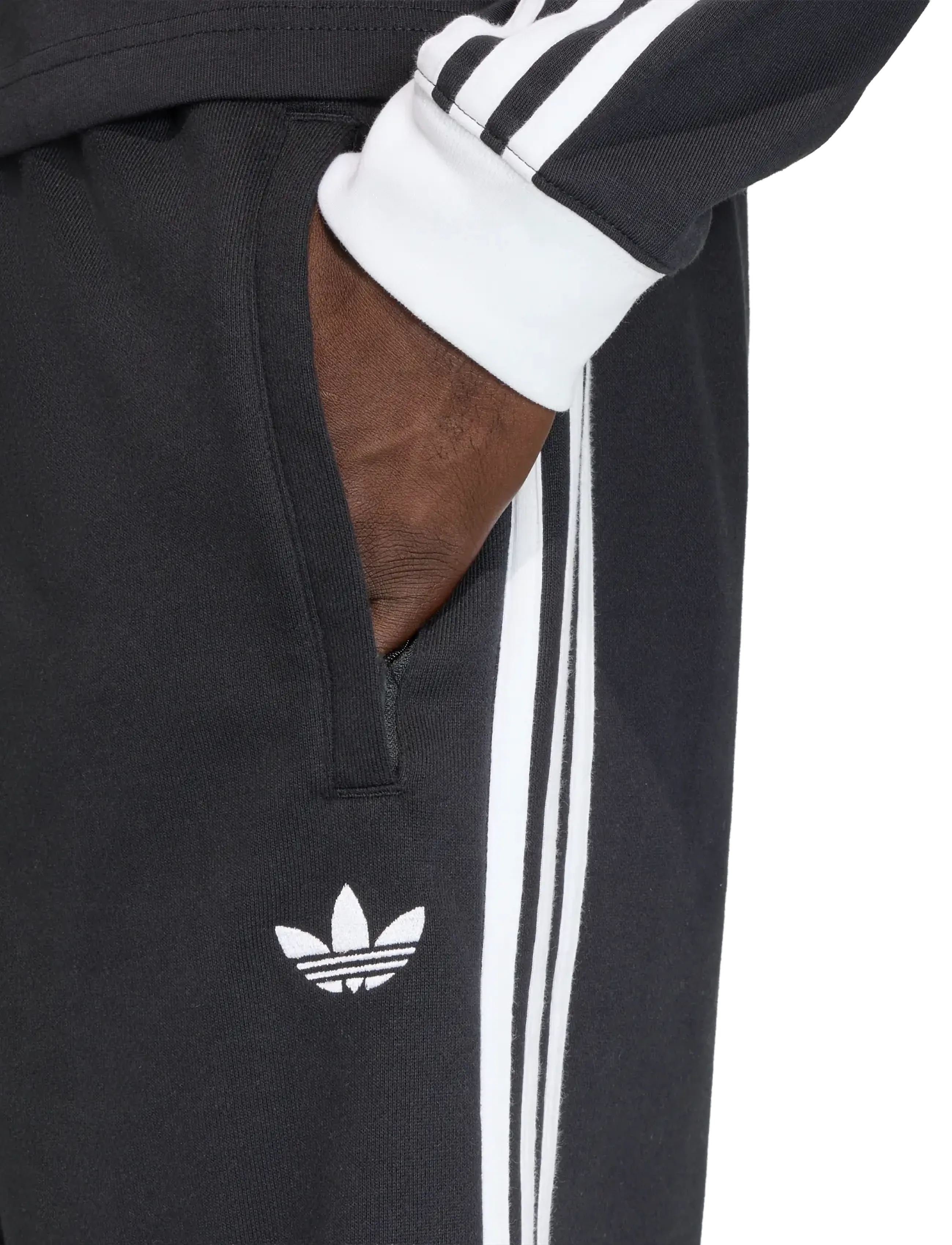 adidas Originals - 3S SHO - afslappede shorts - black - 3