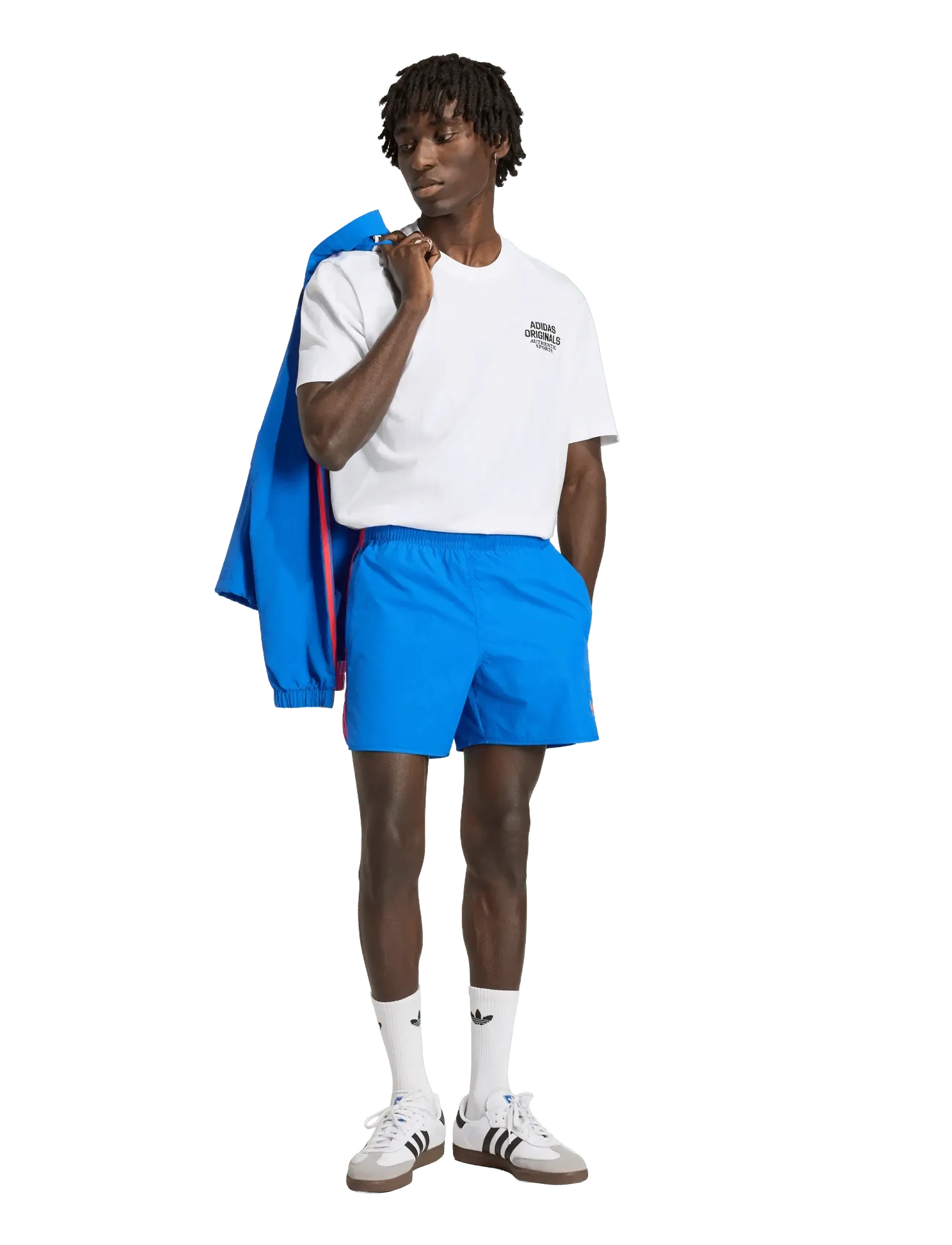 adidas Originals - SPRINTER SHO - träningsshorts - blue - 2