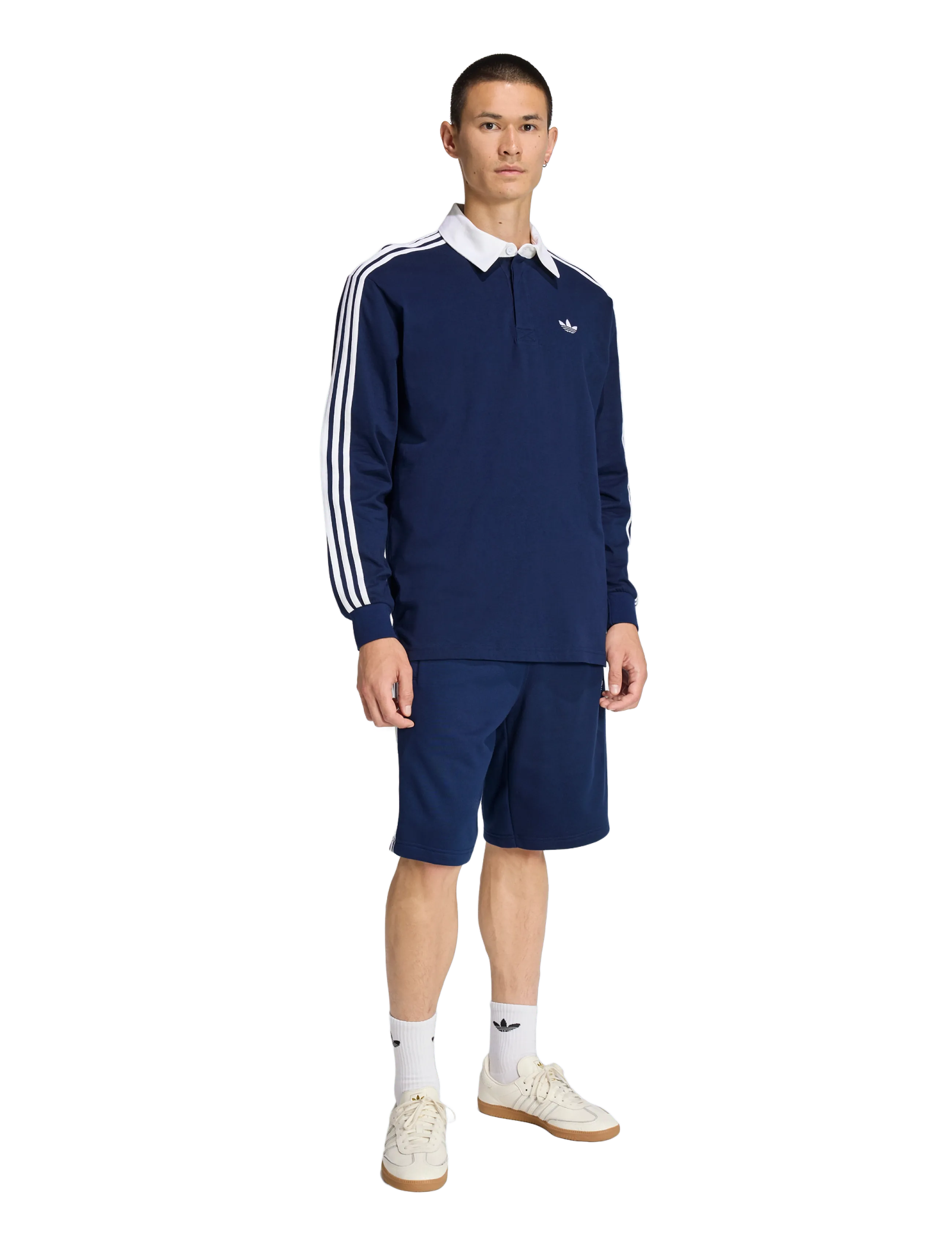 adidas Originals 3S PL - Poloshirts - NINDIG / navy