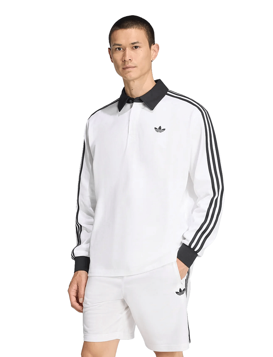 adidas Originals - 3S PL - oberteile & t-shirts - white - 3