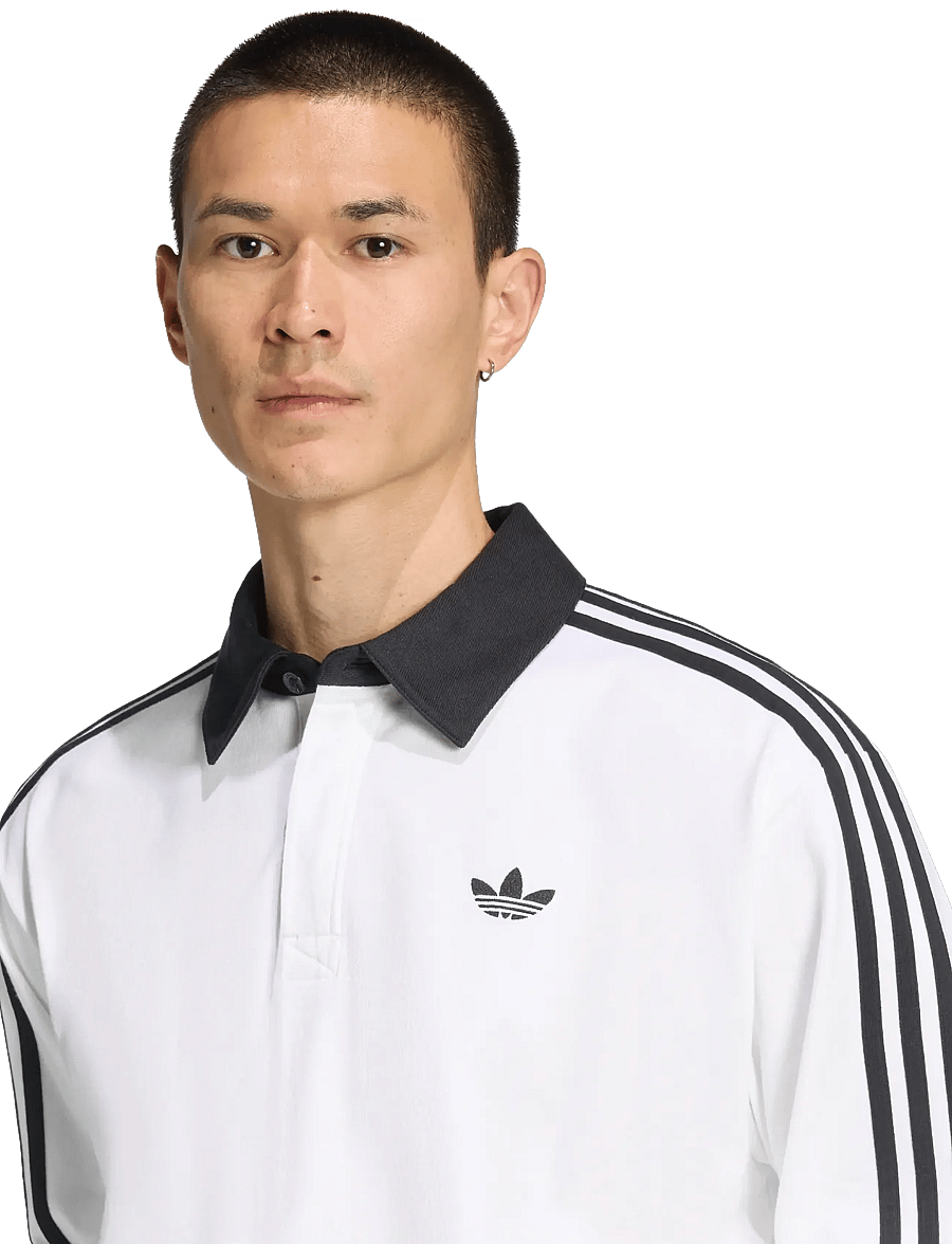 adidas Originals - 3S PL - oberteile & t-shirts - white - 4
