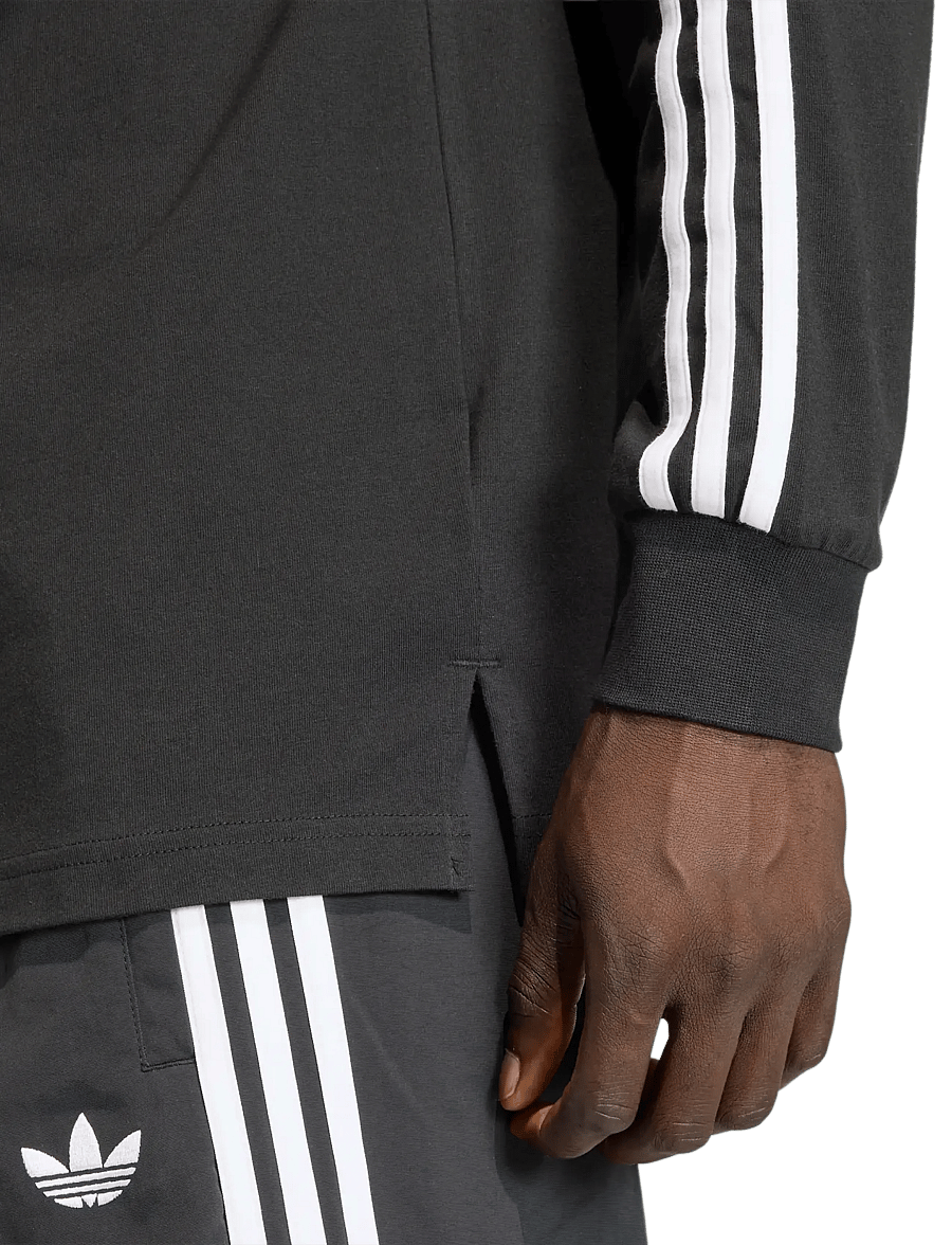 adidas Originals - 3S PL - toppe & t-shirts - black - 4