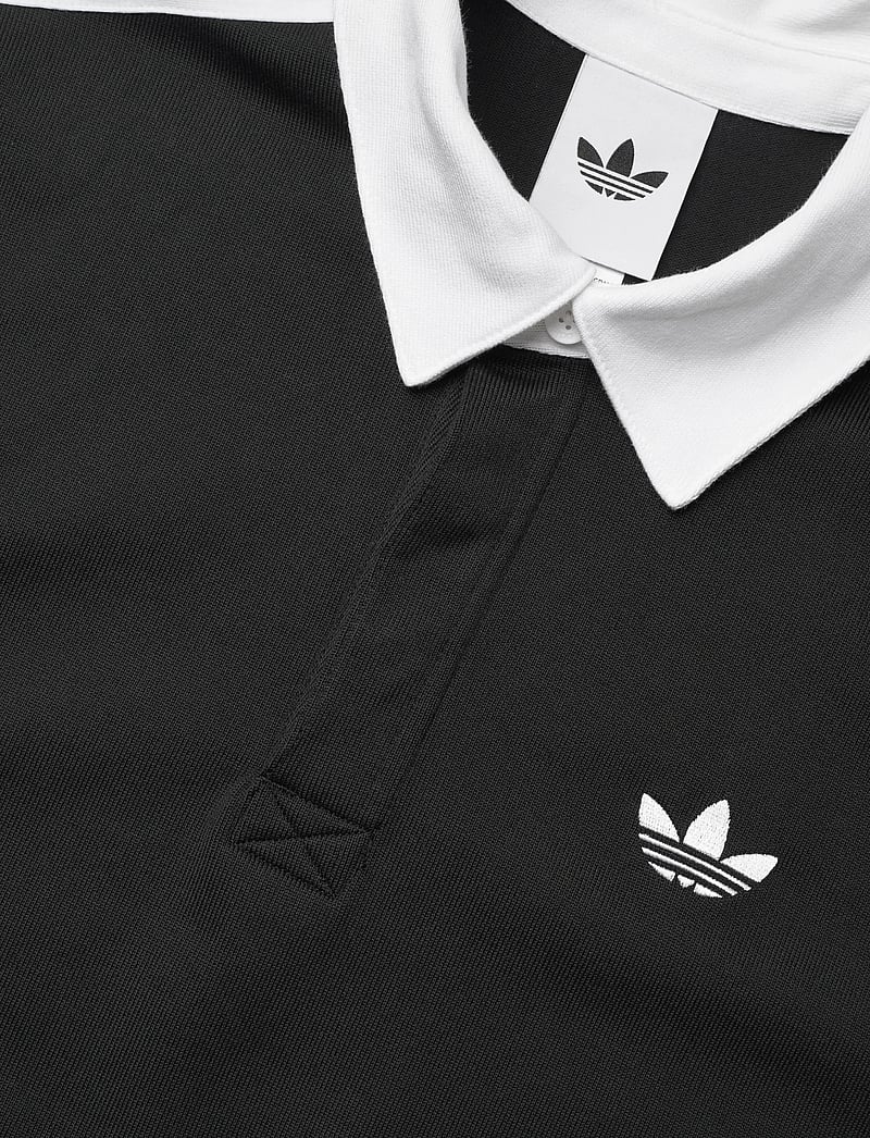adidas Originals - 3S PL - polos - black - 2