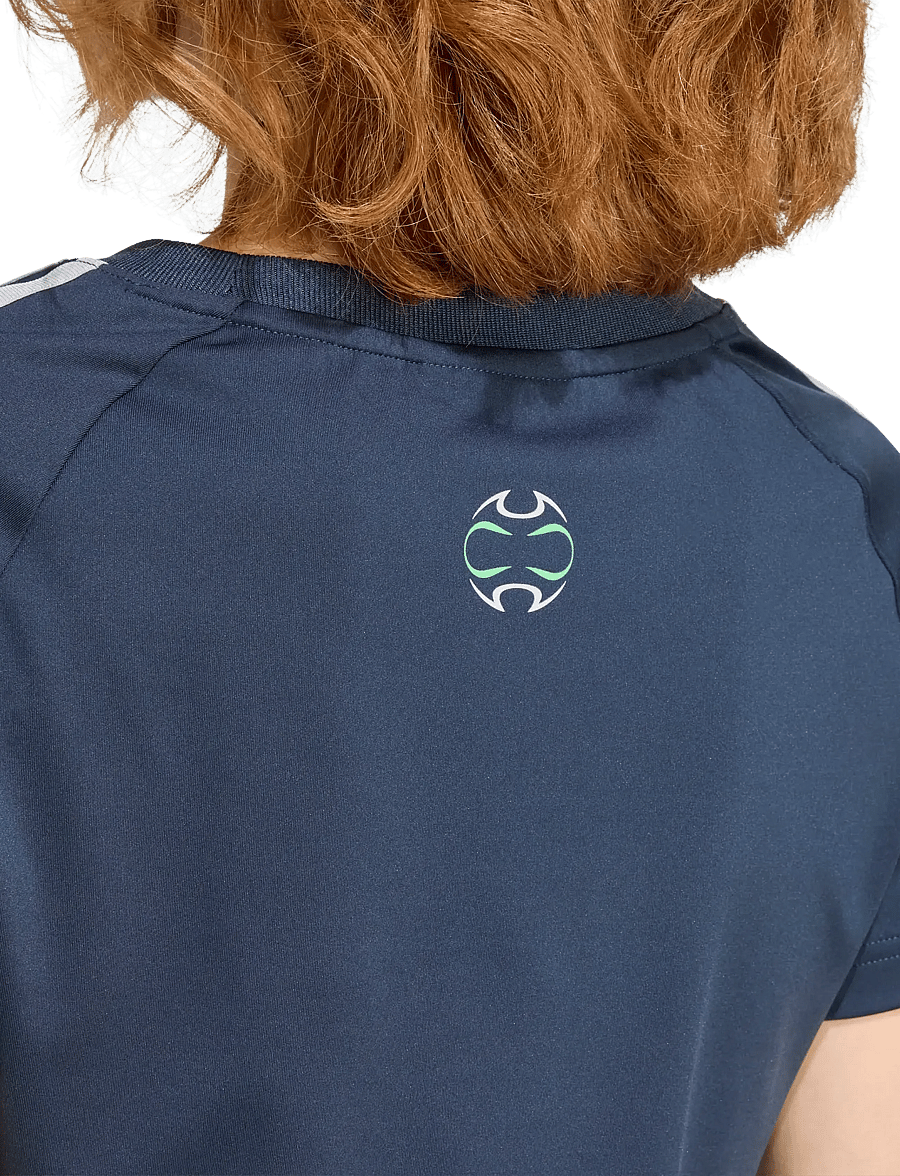 adidas Originals - TEAMGEIST T - t-shirts - aurink/sescgr/gretwo - 4