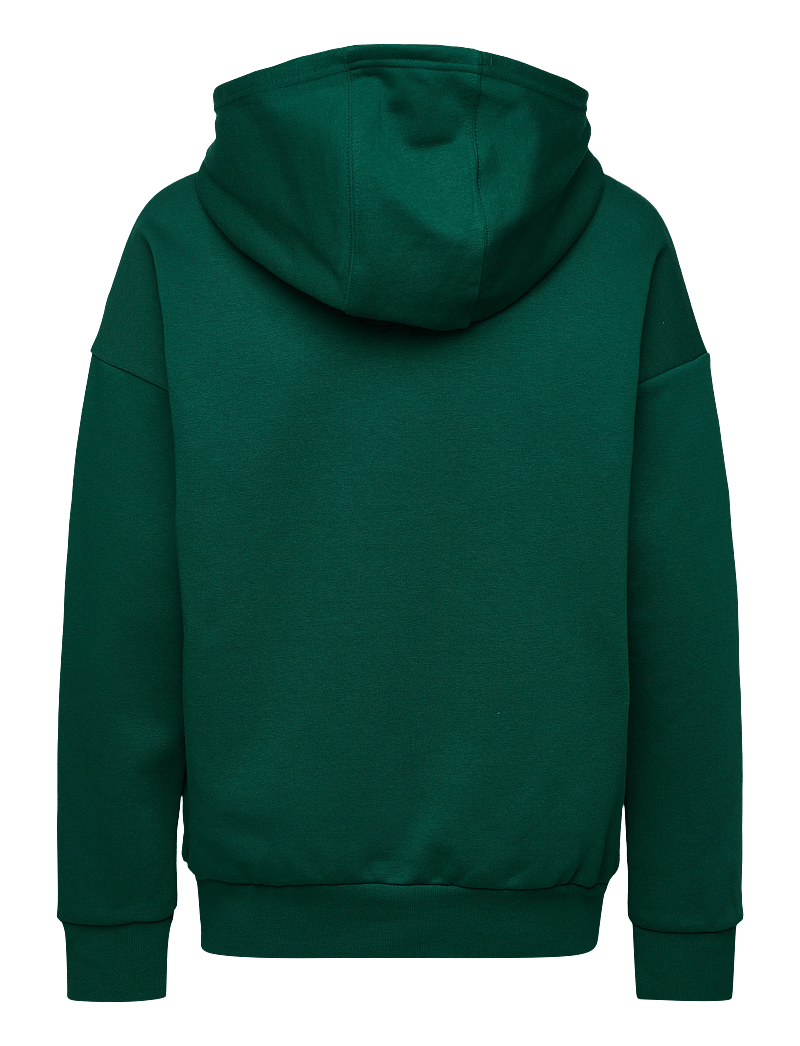 adidas Originals - LOOSE HOODIE FL - hættetrøjer - cgreen - 1
