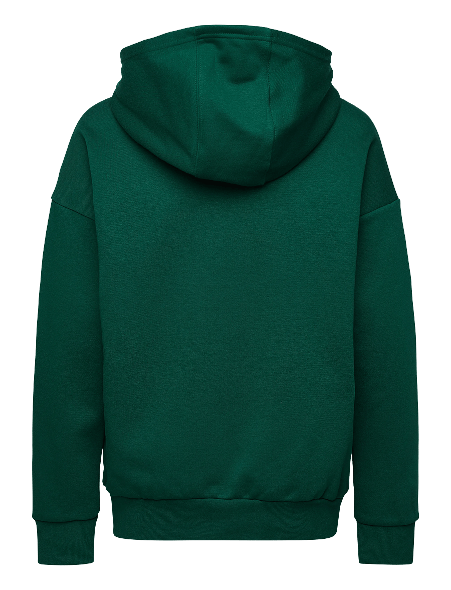 adidas Originals - LOOSE HOODIE FL - kapuzenpullover - cgreen - 2