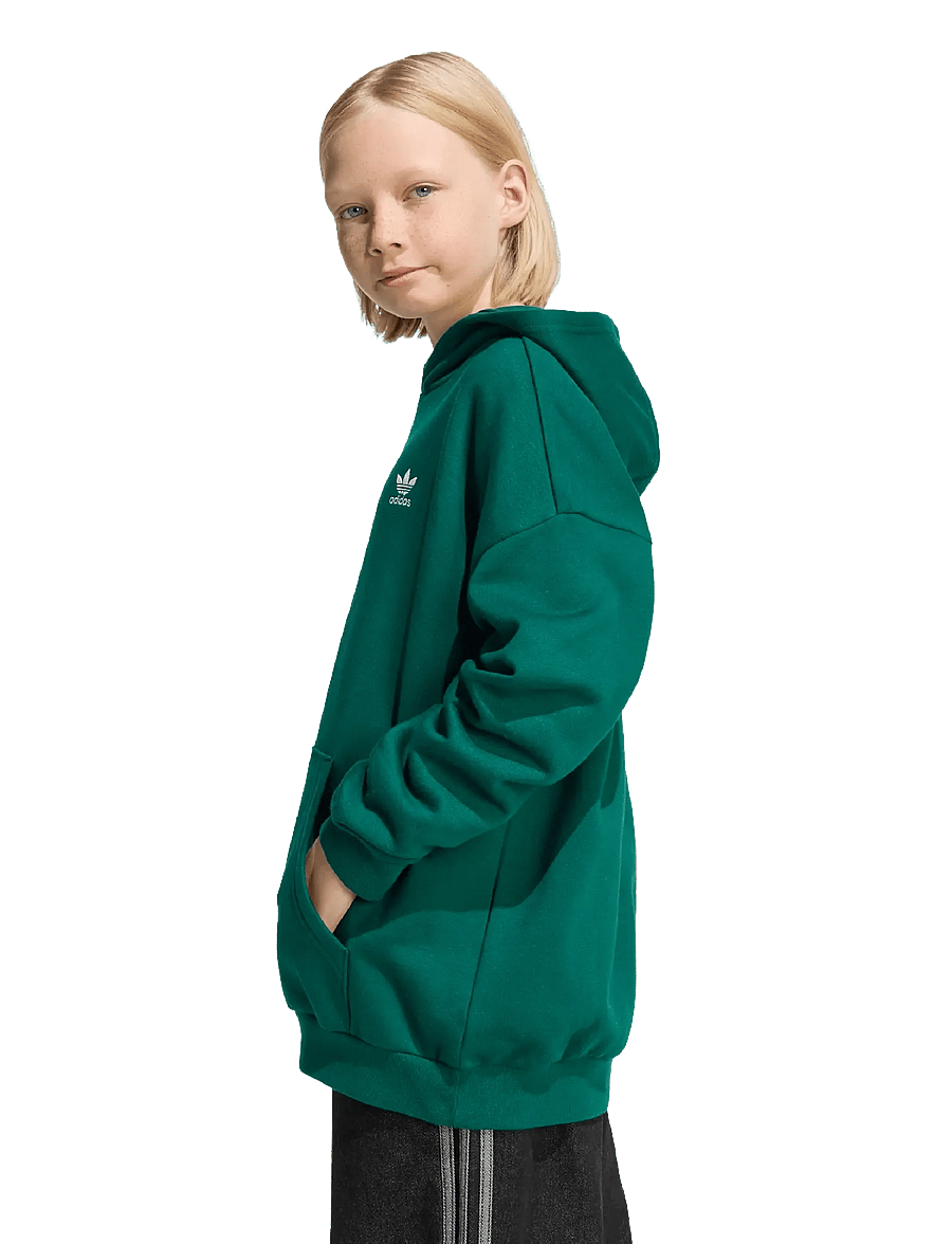 adidas Originals - LOOSE HOODIE FL - kapuzenpullover - cgreen - 5