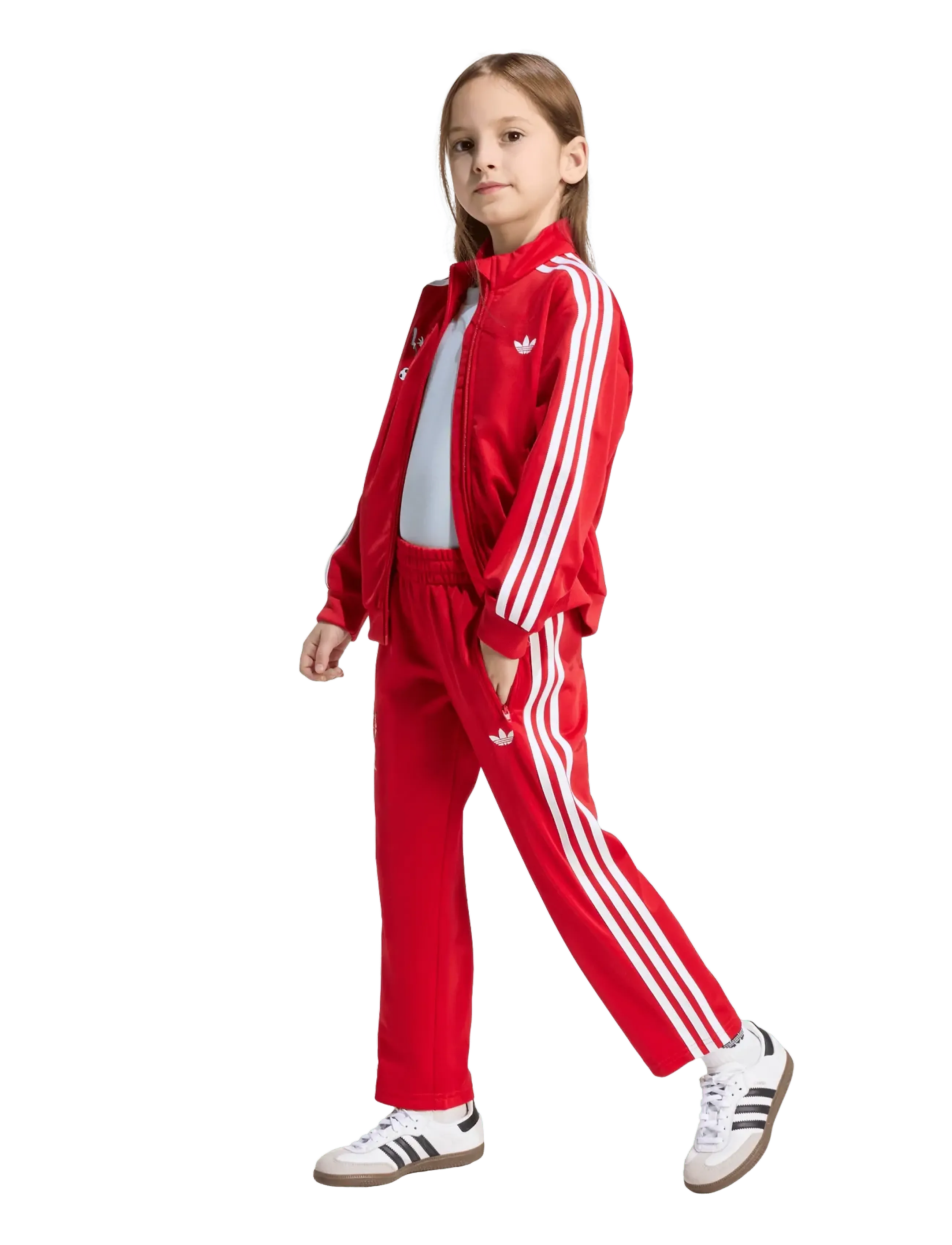 adidas Originals FIREBIRD TS - Set - BETSCA/WHITE / red