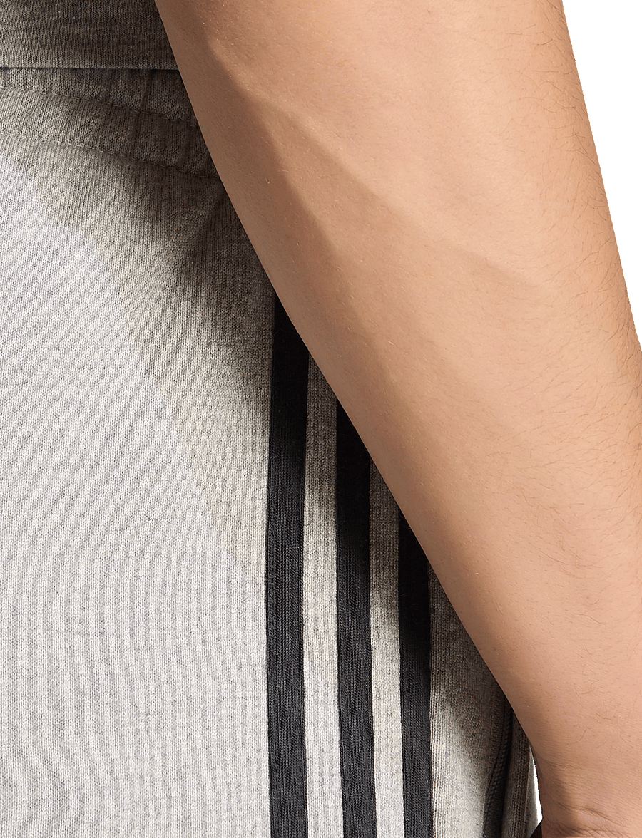 adidas Originals - 3S SHO - freizeit shorts - mgreyh/black - 5