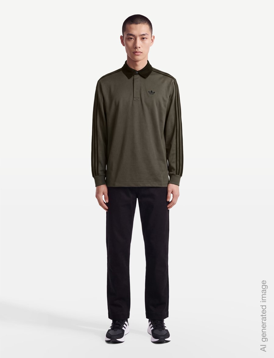 adidas Originals - 3S PL - palaidinės ir marškinėliai - branch - 0