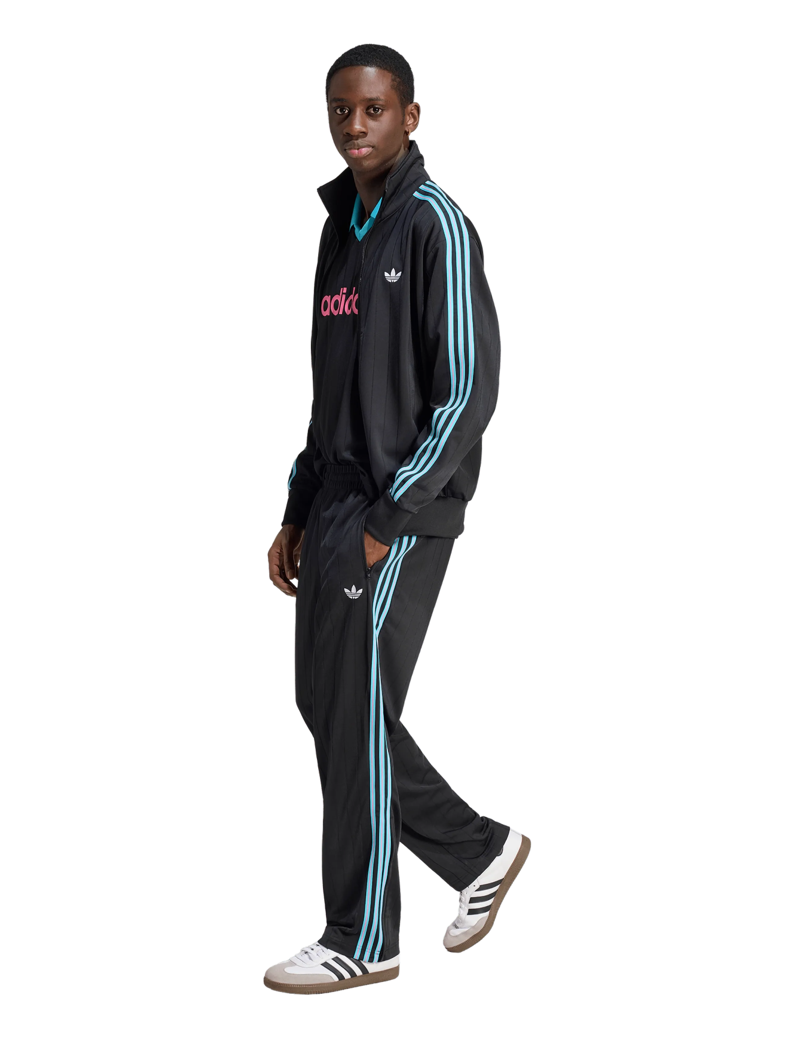 adidas Originals FIREBIRD TP DN - Streetwear - BLACK / black