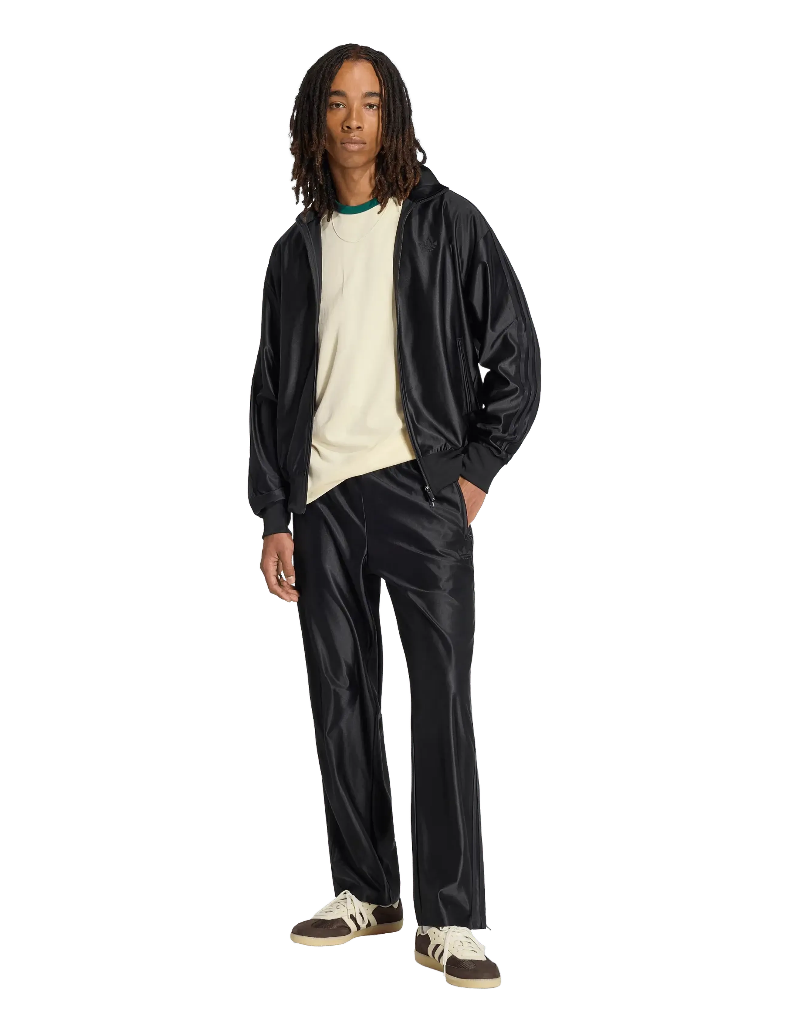 adidas Originals FIREBIRD TP MET - Streetwear - BLACK / black