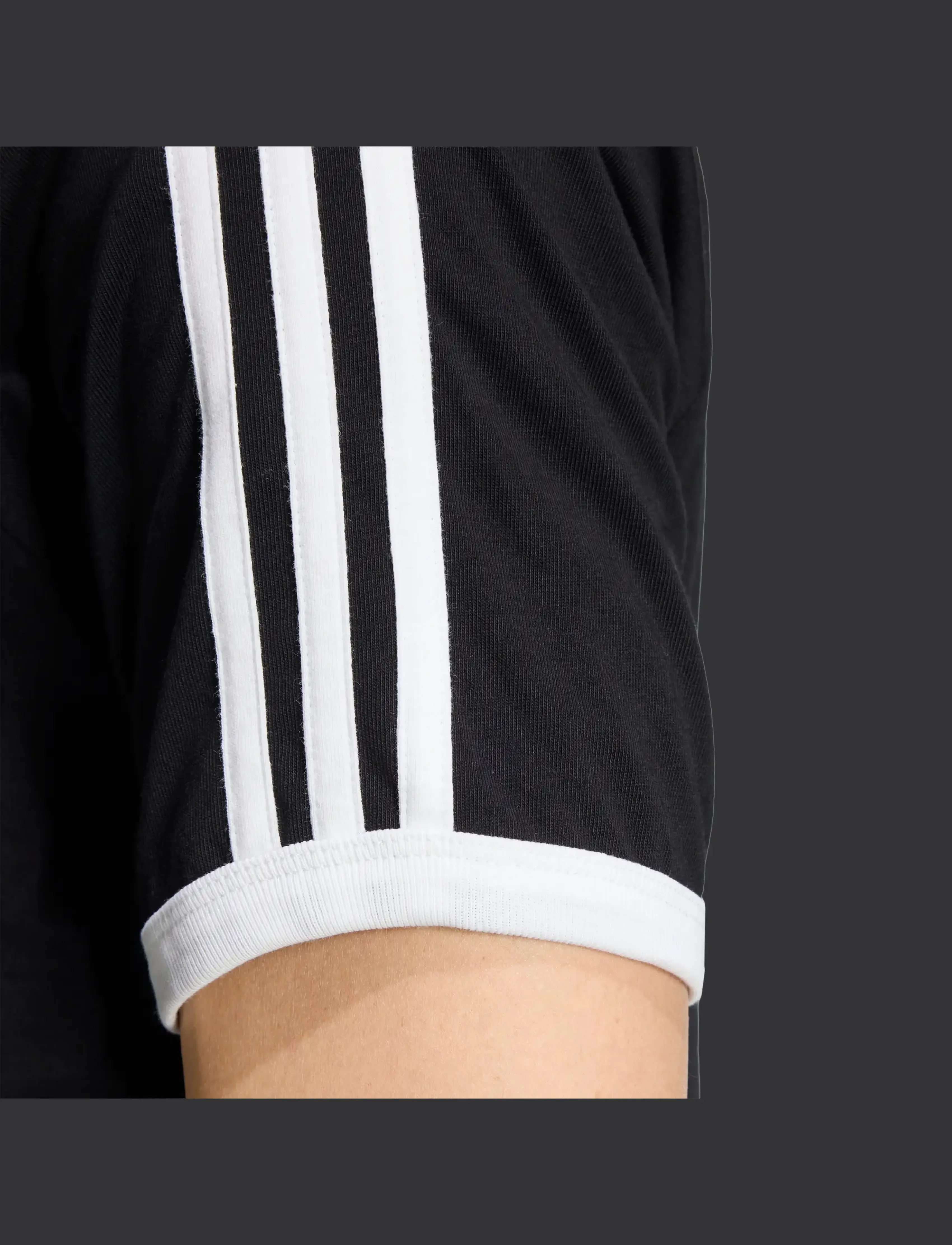 adidas Originals - 3S RINGER T - black - 4