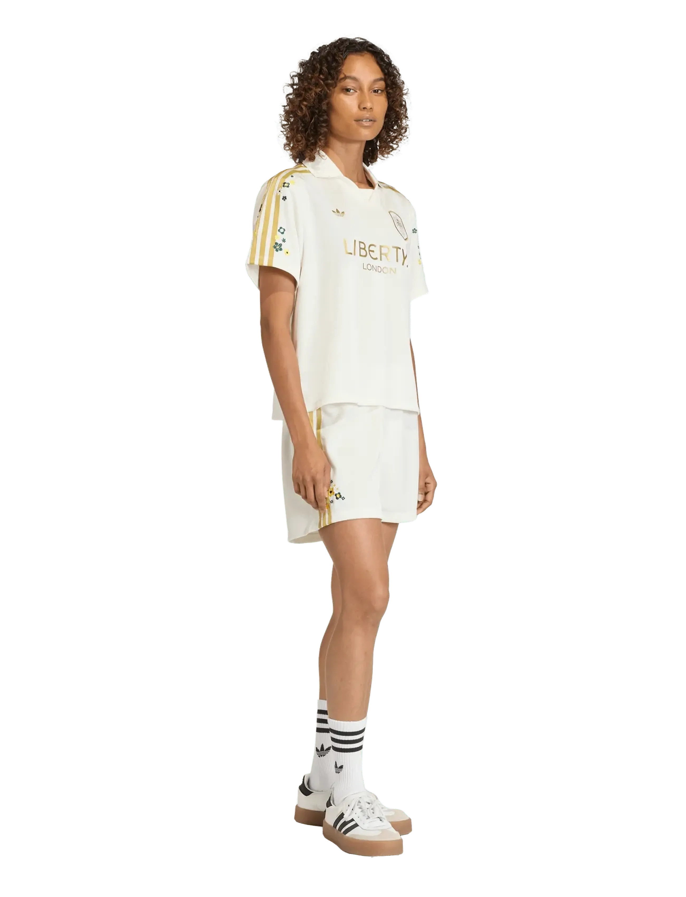 adidas Originals Football J Fl, XS, Cream, Sports Overdele & T-shirts > Sport Football Shirts, Dame