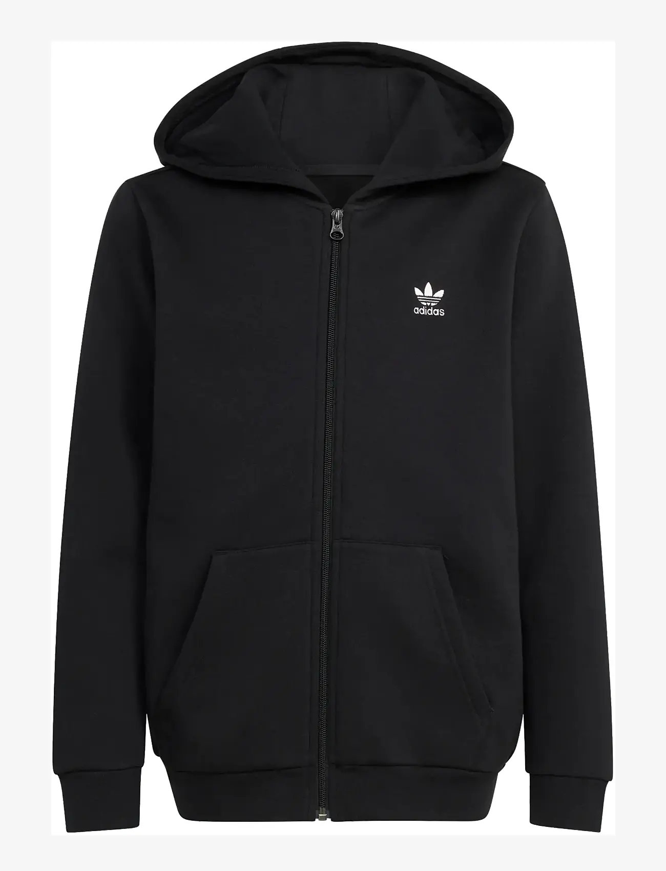adidas Originals - FULL ZIP HOODIE - pulls a capuche - black - 1
