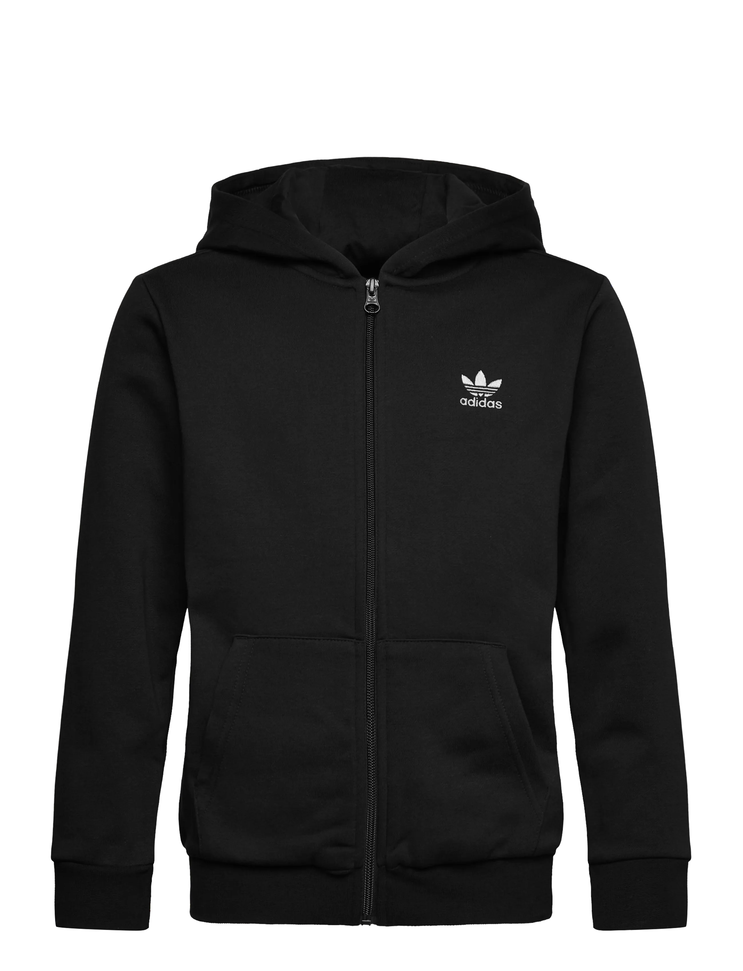 adidas Originals FULL ZIP HOODIE - Tøj - BLACK / black