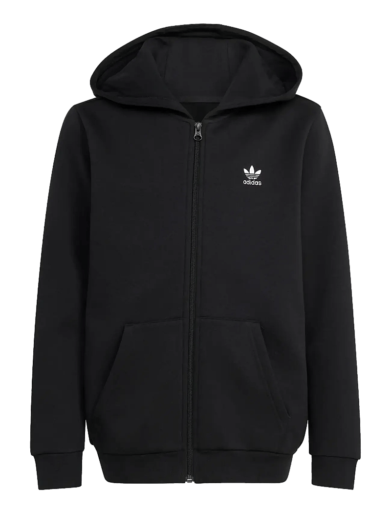 adidas Originals - FULL ZIP HOODIE - pulls a capuche - black - 1