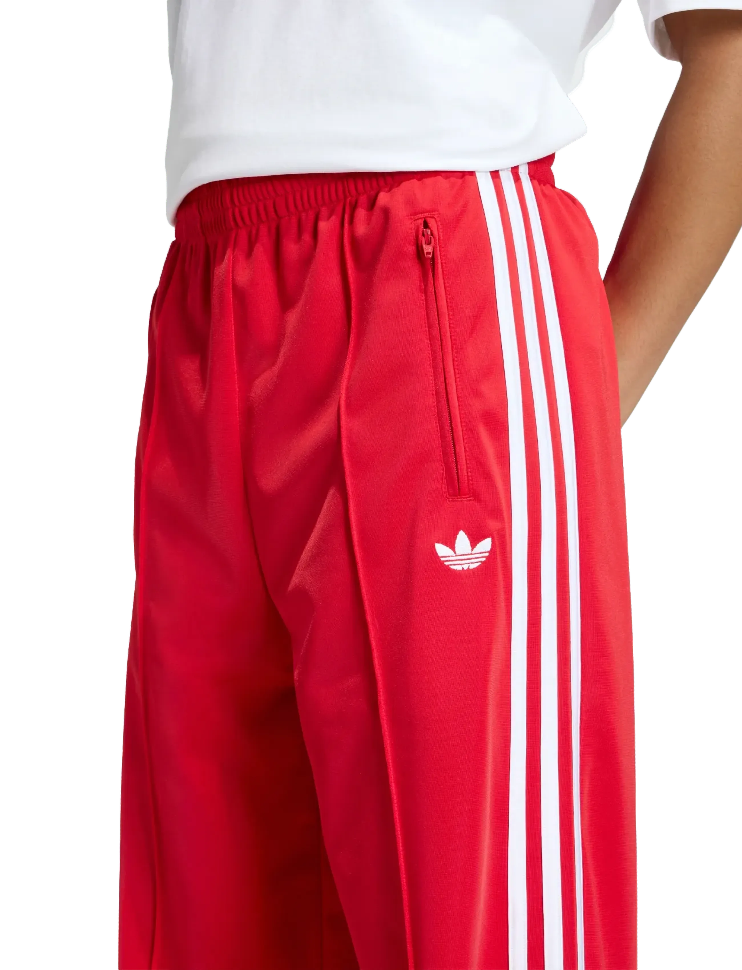 adidas Originals - Firebird LOOSE TP - casual byxor - betsca/white - 3