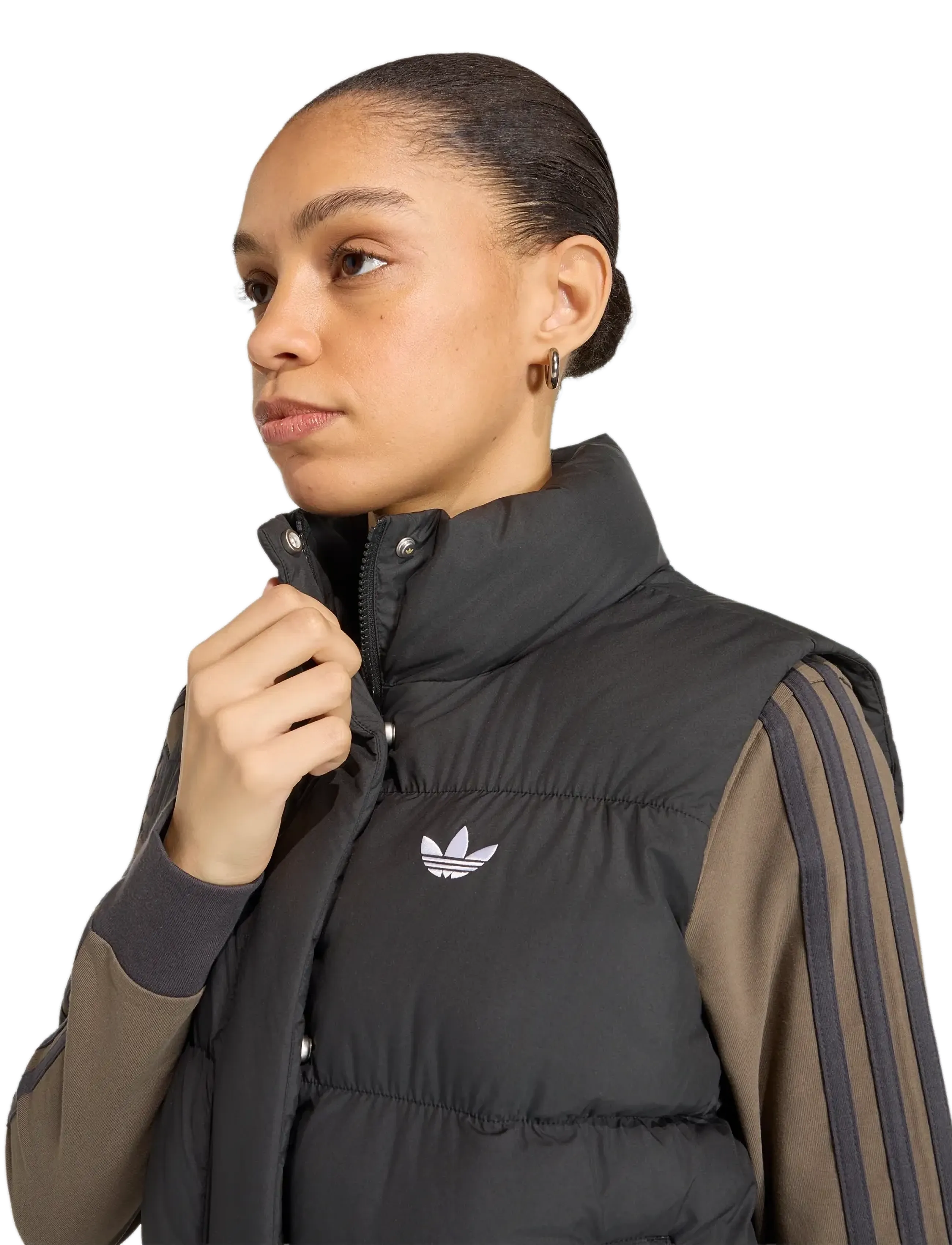 adidas Originals - PADDED GILET - ytterkläder - black - 3