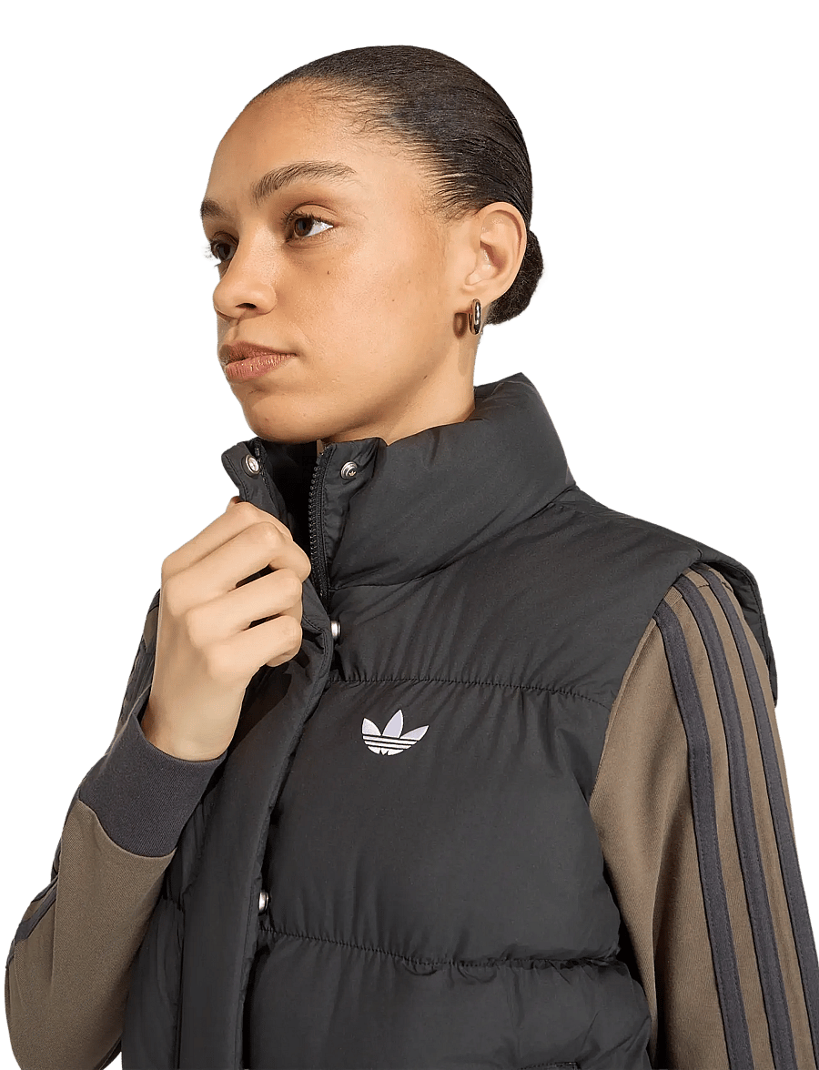 adidas Originals - PADDED GILET - ytterkläder - black - 3