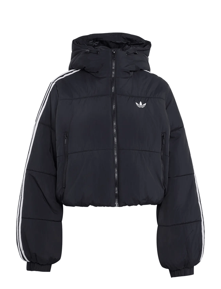 adidas Originals - CROP HD JKT - winterjacken - black - 1