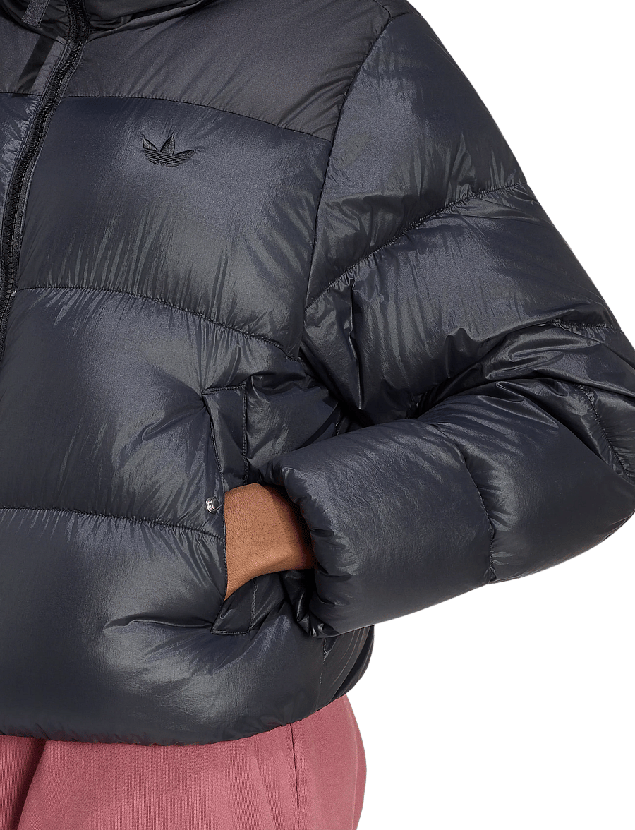 adidas Originals - DOWN PUFFER JKT - winter jackets - black - 4