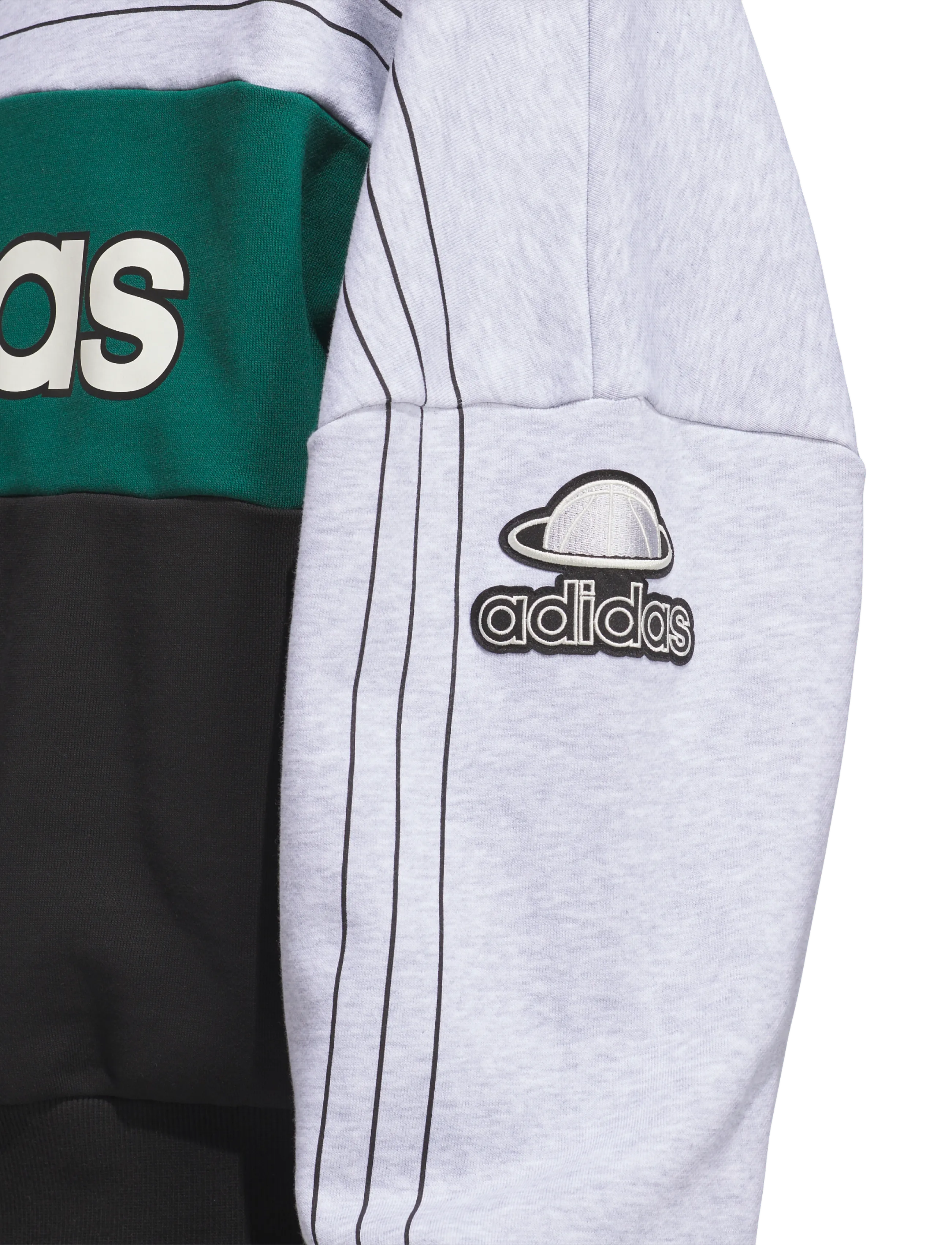 adidas Originals VARSITY CREW - Tänavastiil - LGREYH / grey